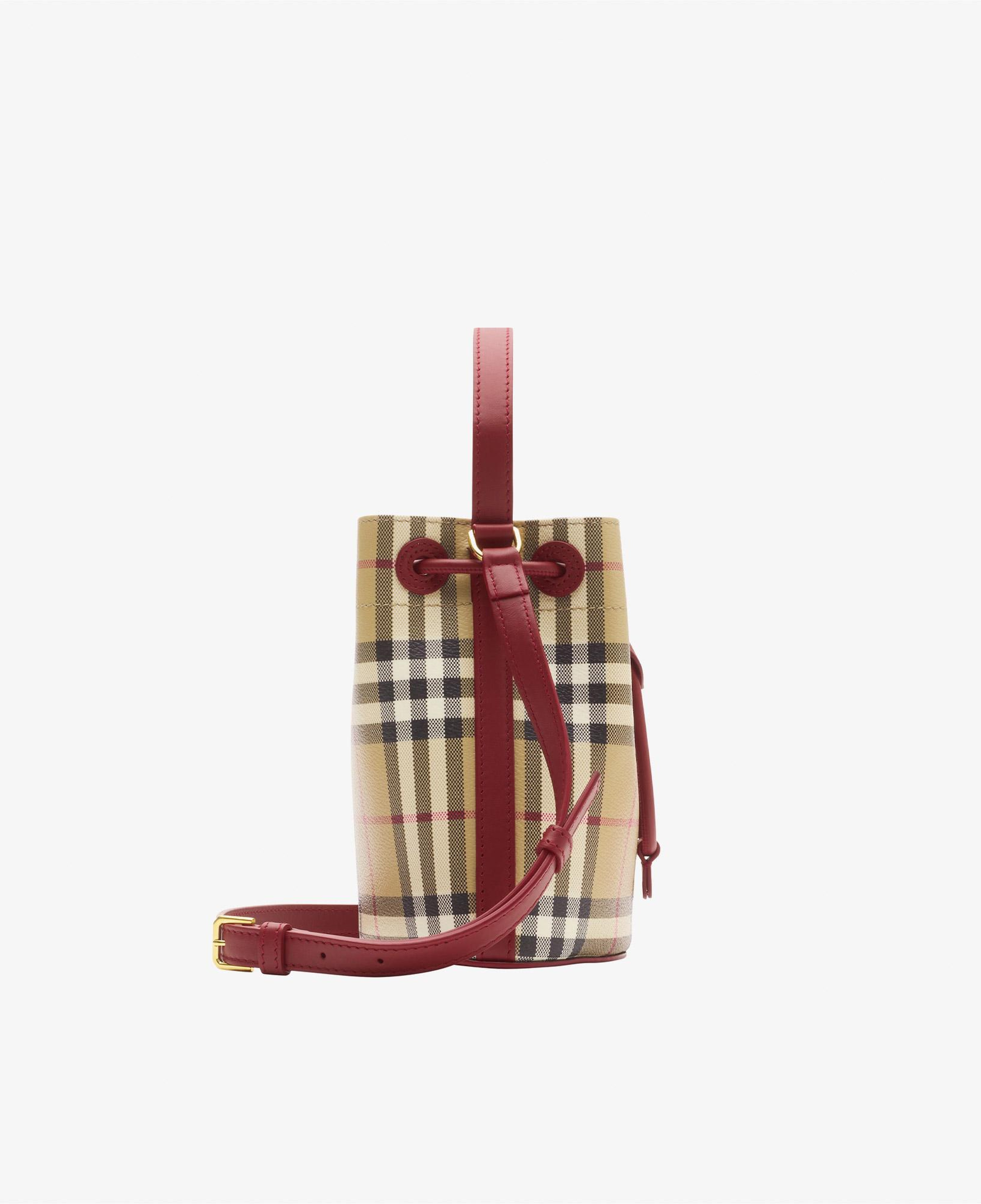 Burberry Drawstrıng Kadın Bej Çapraz Çanta