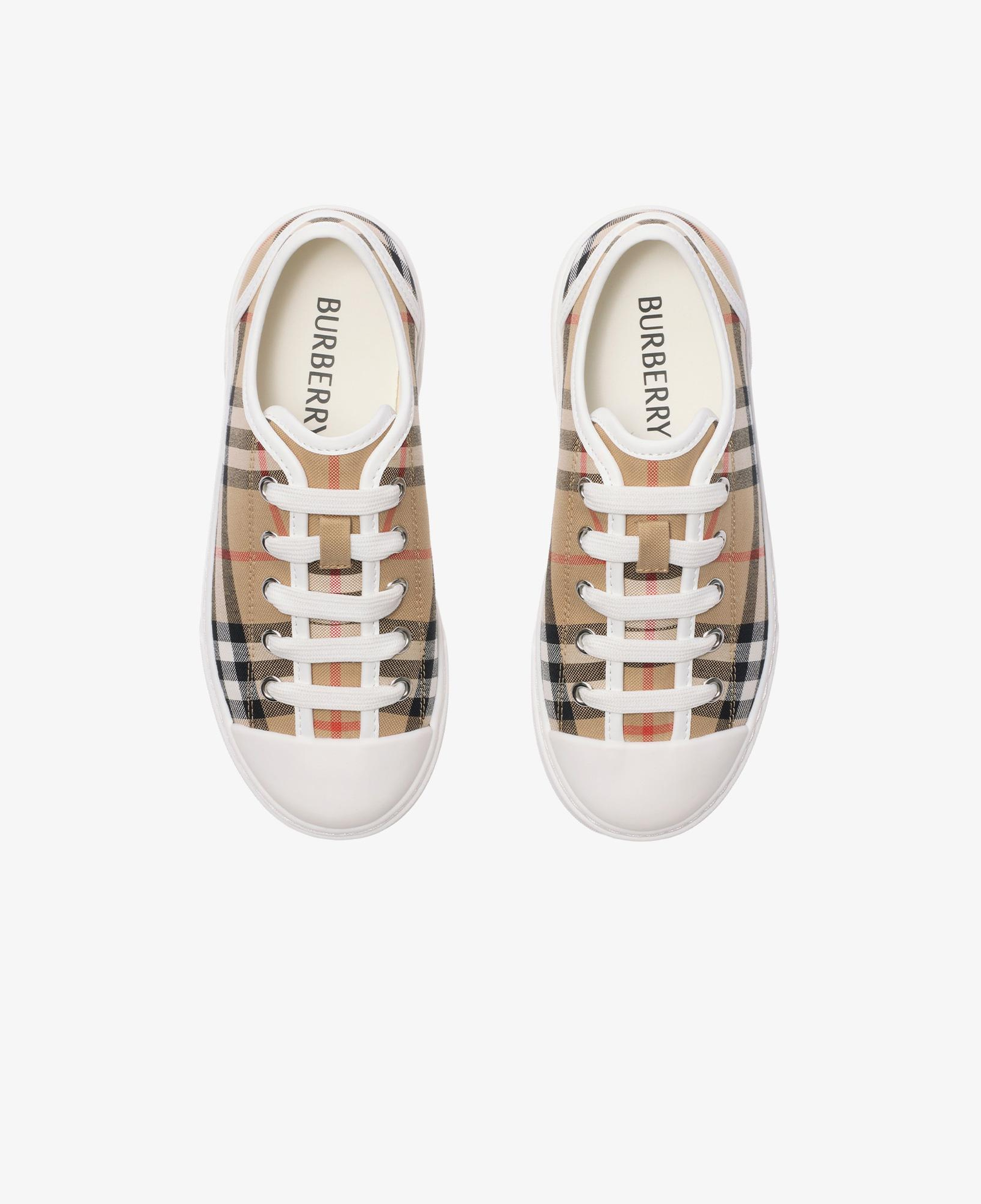 Burberry Teddy Çocuk Bej Sneaker