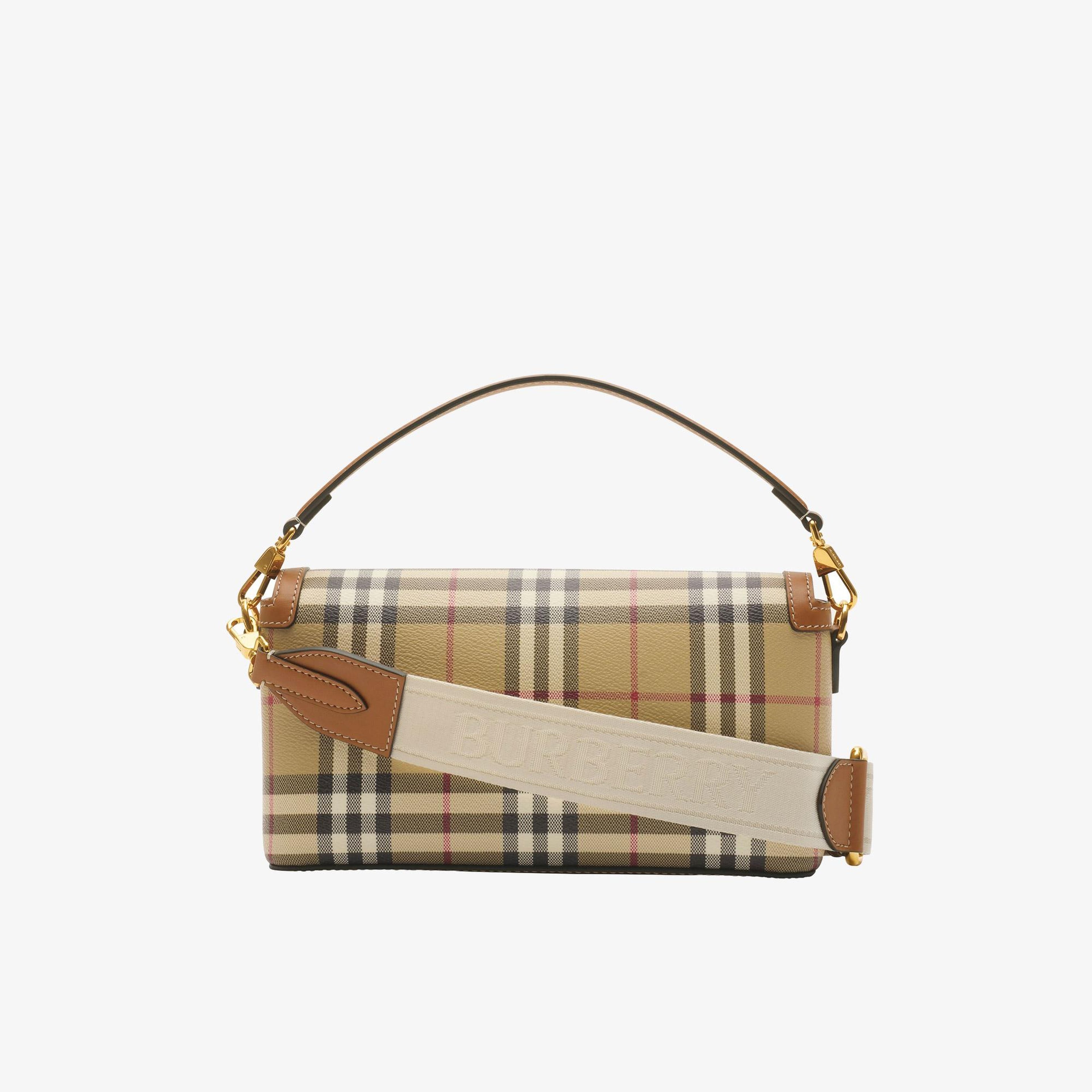 Burberry Note Kadın Bej El Çantası