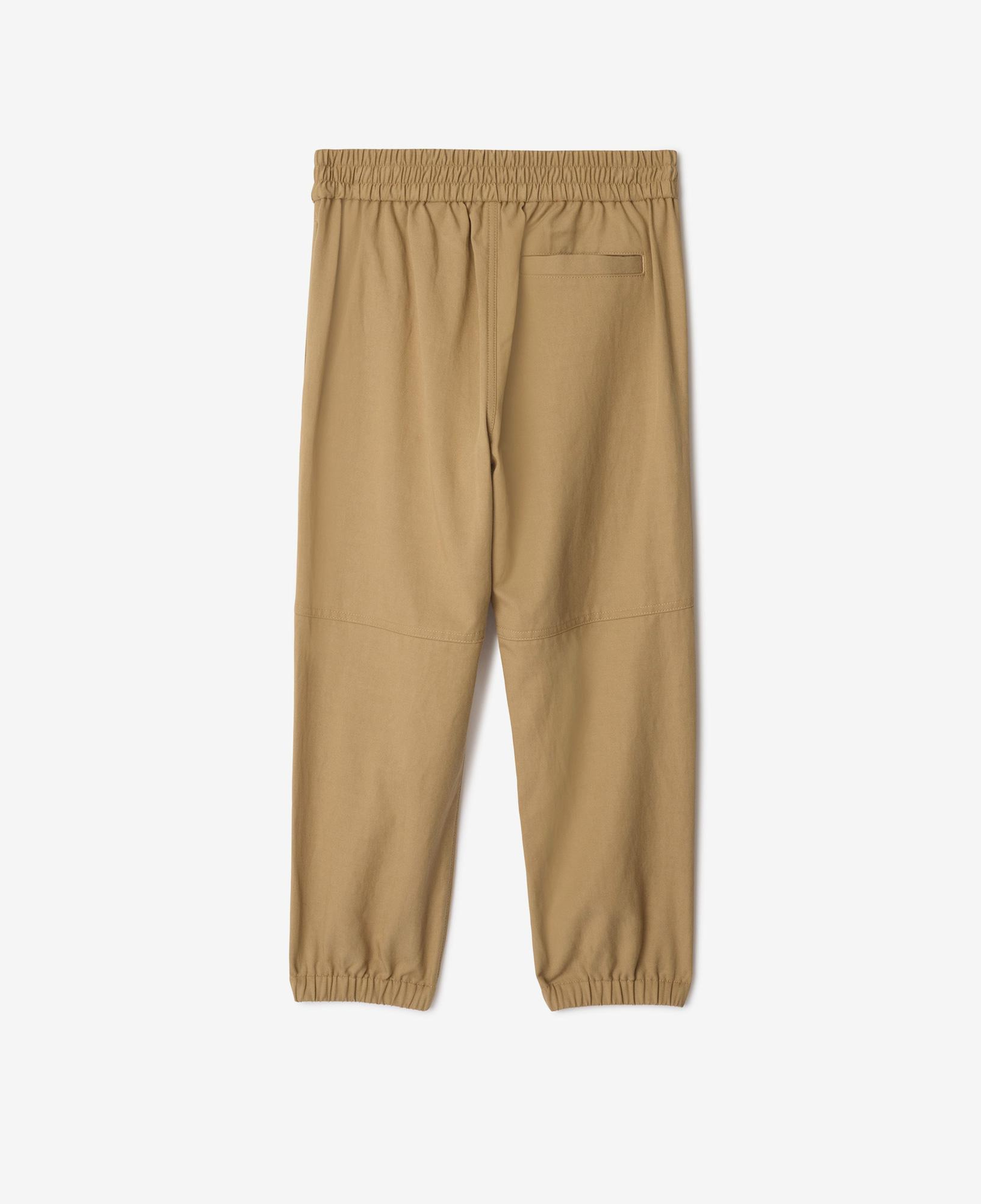 Burberry Travard Cotton Blend Çocuk Bej Pantolon