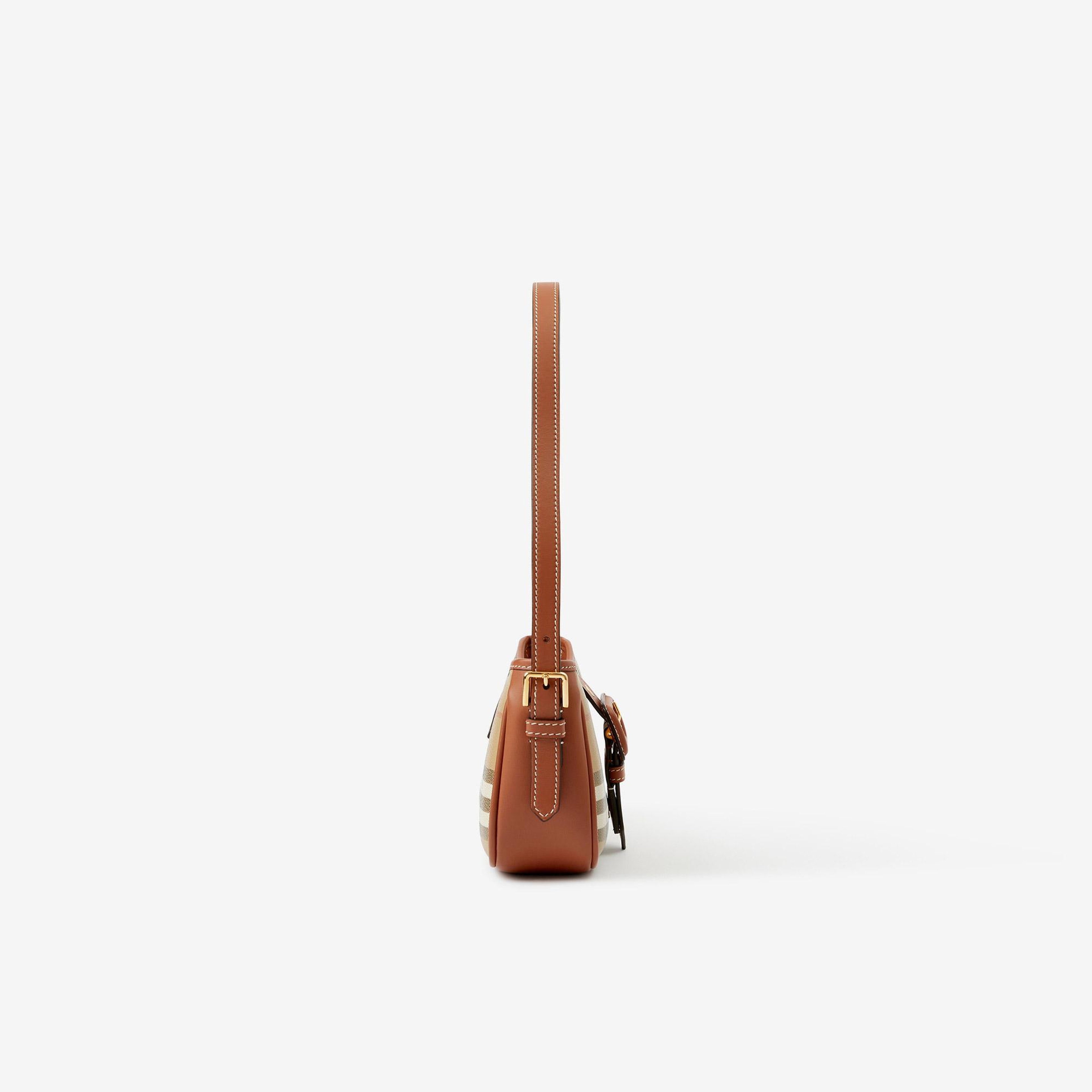 Burberry Check Sling Kadın Bej Omuz Çantası