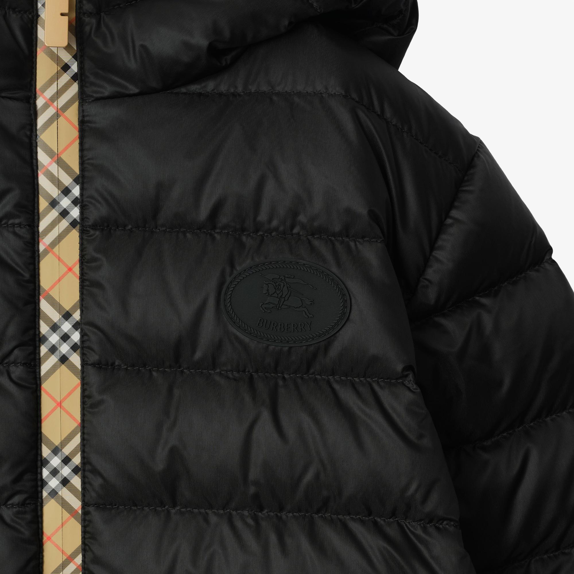 Burberry Henry Çocuk Siyah Mont