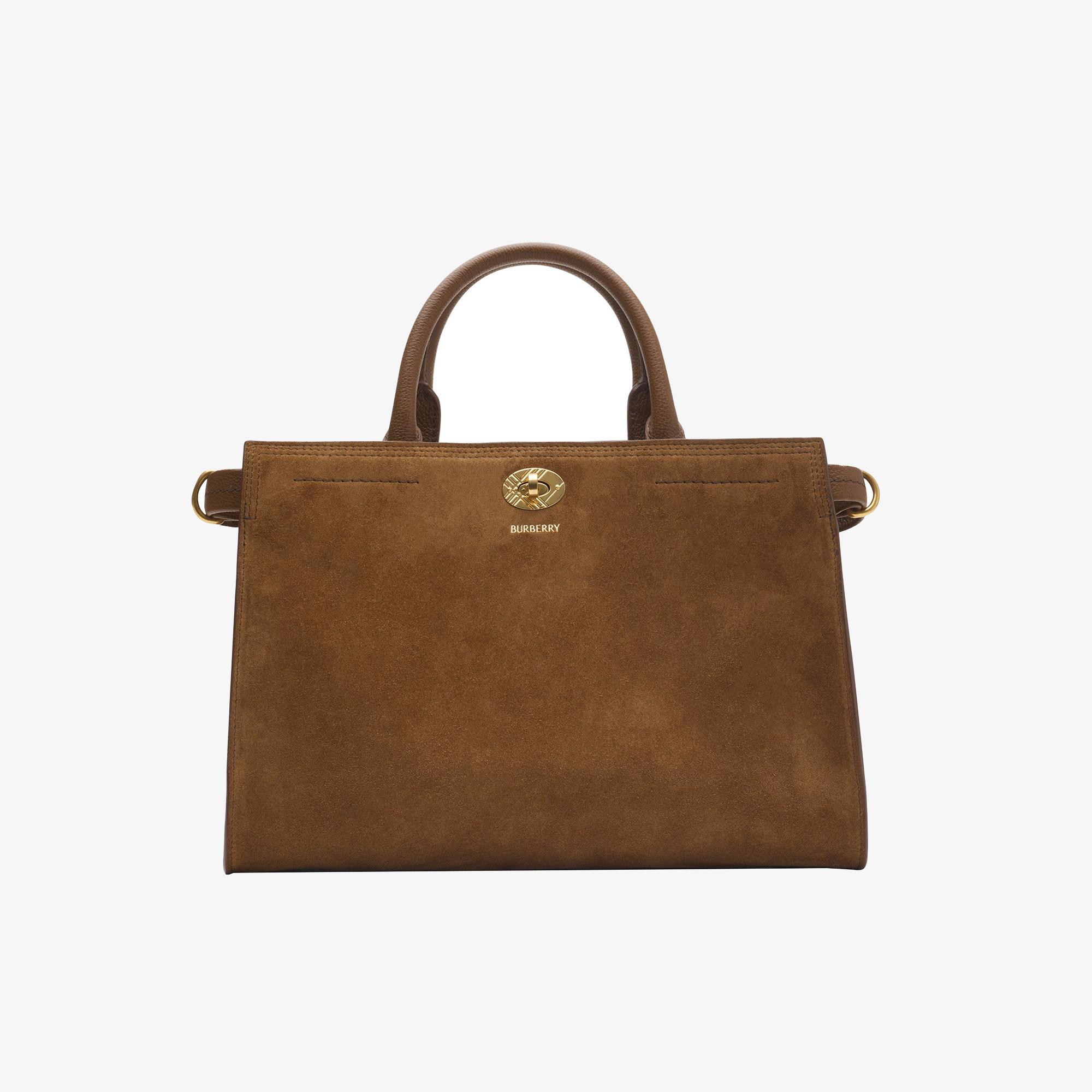 Burberry Tote Kadın Kahverengi El Çantası