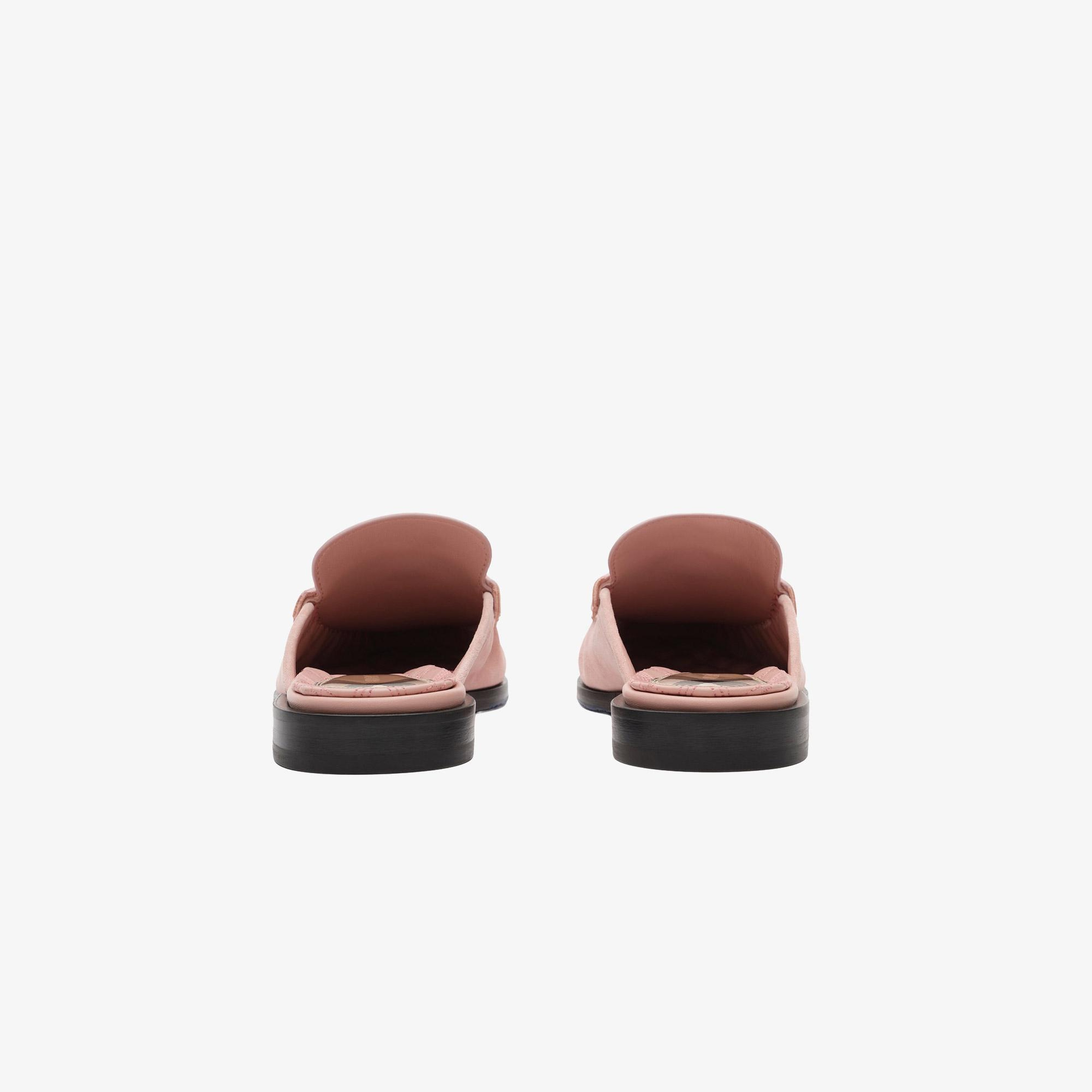 Burberry Cadet Mules Kadın Pembe Terlik