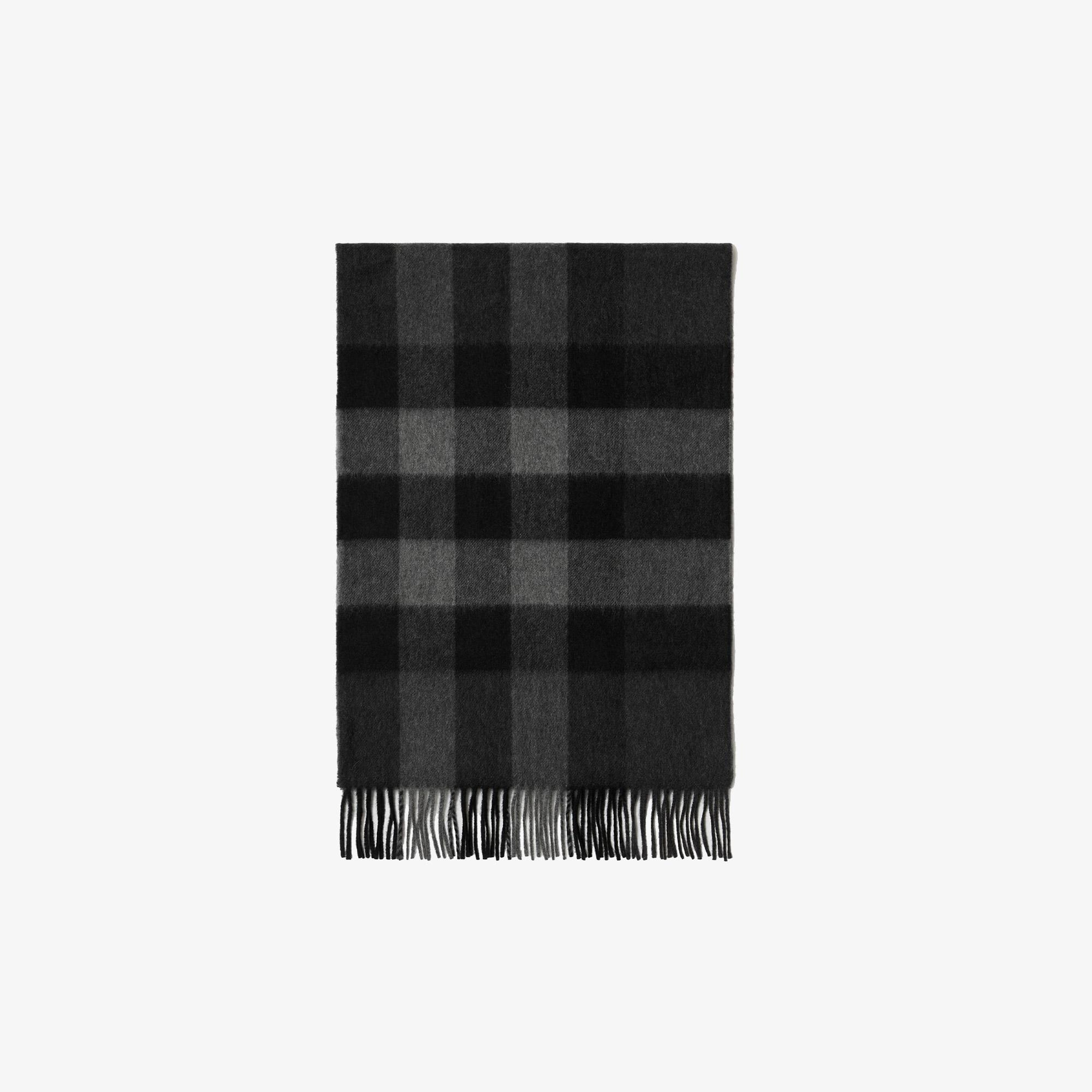 Burberry Check Kaşmir Kadın Gri Atkı