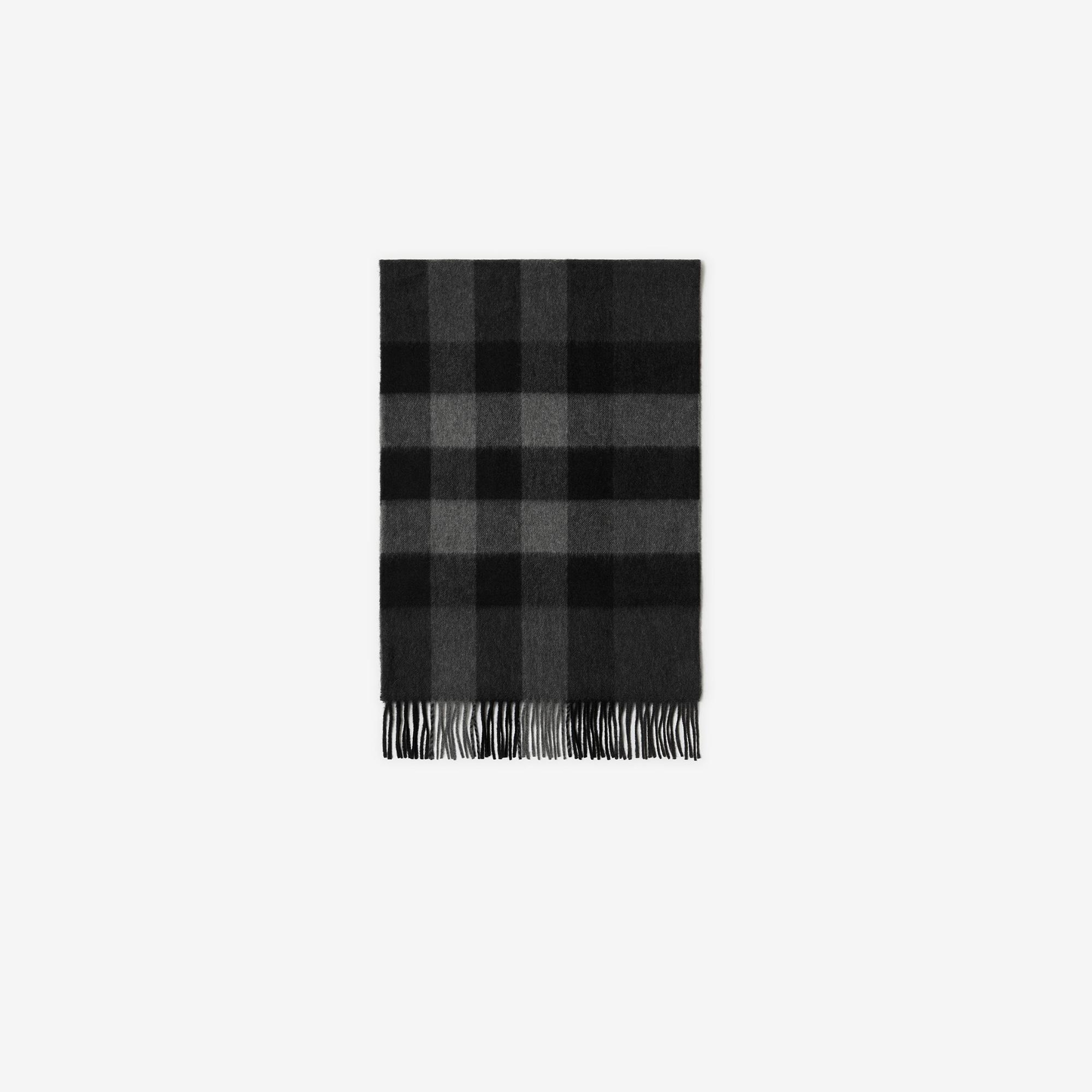 Burberry Check Kaşmir Kadın Gri Atkı