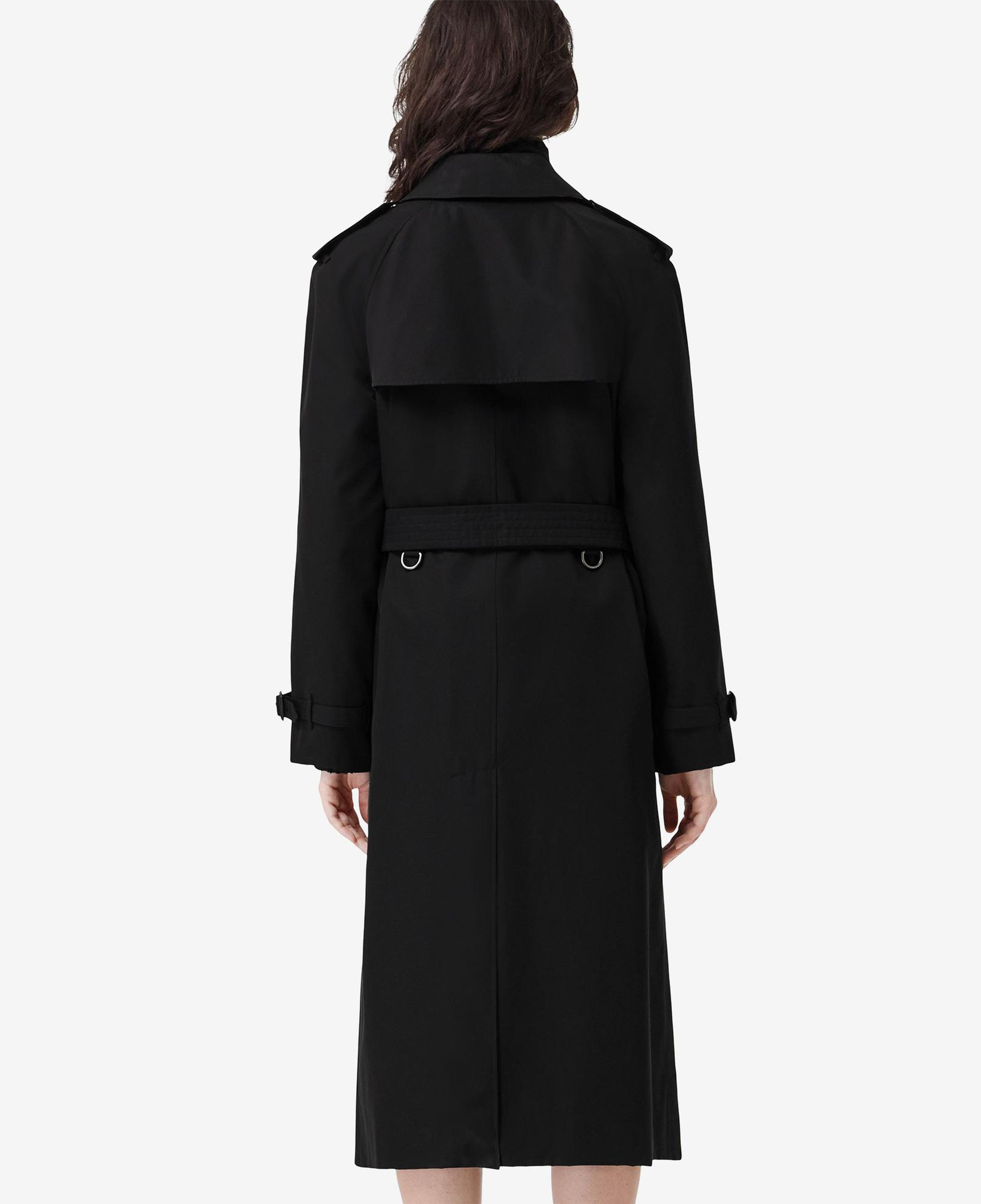Burberry Long Waterloo Heritage Kadın Siyah Trençkot
