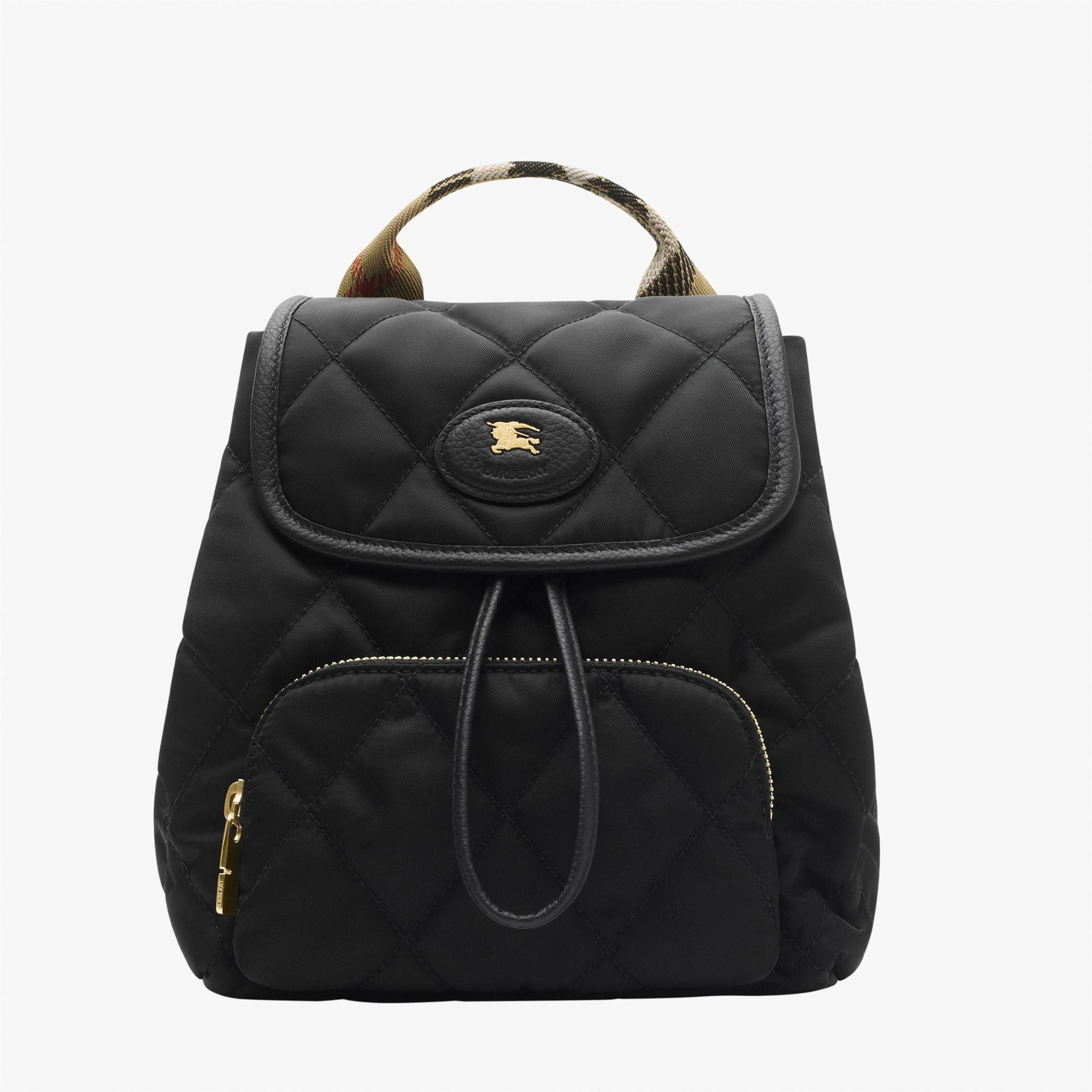 Burberry Mini Kadın Siyah Sırt Çantası