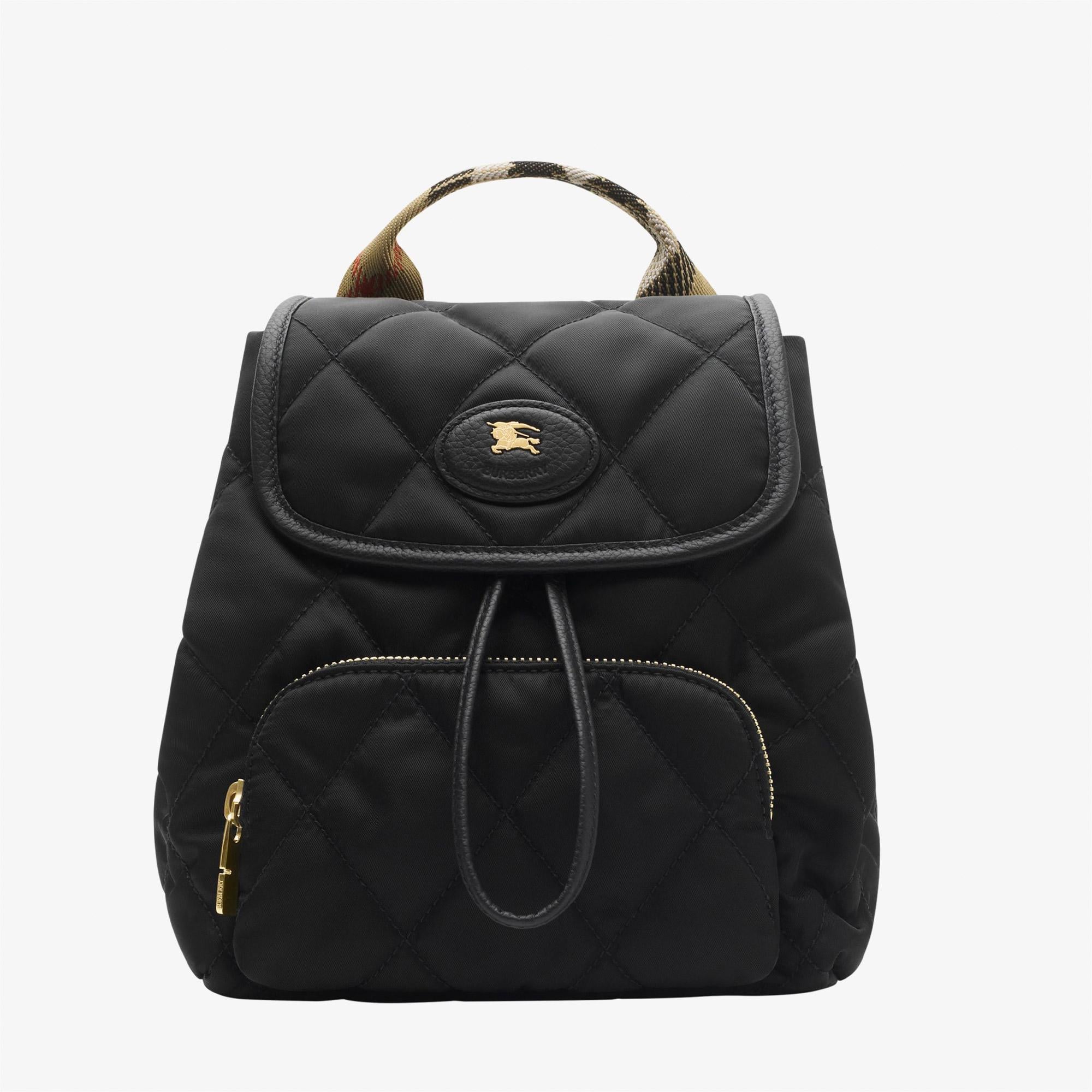 Burberry Mini Kadın Siyah Sırt Çantası