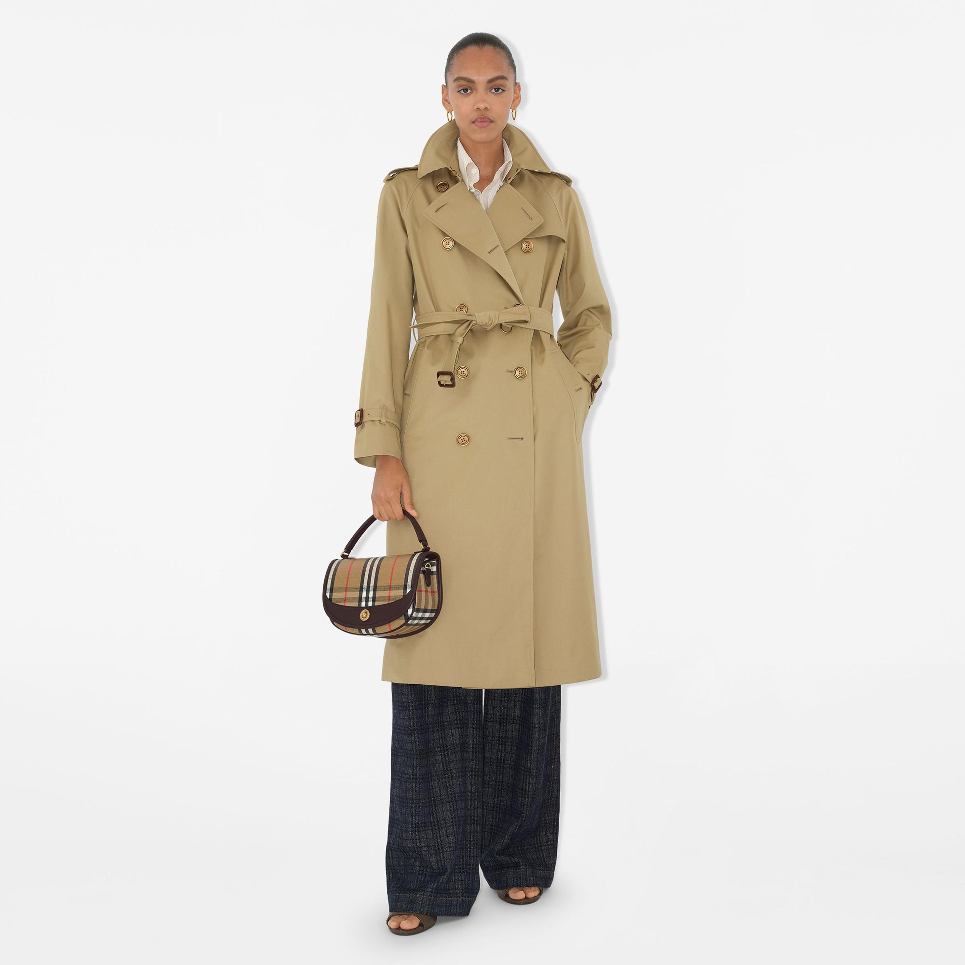 Burberry Highlands Crossbody Kadın Bej Çapraz Çanta