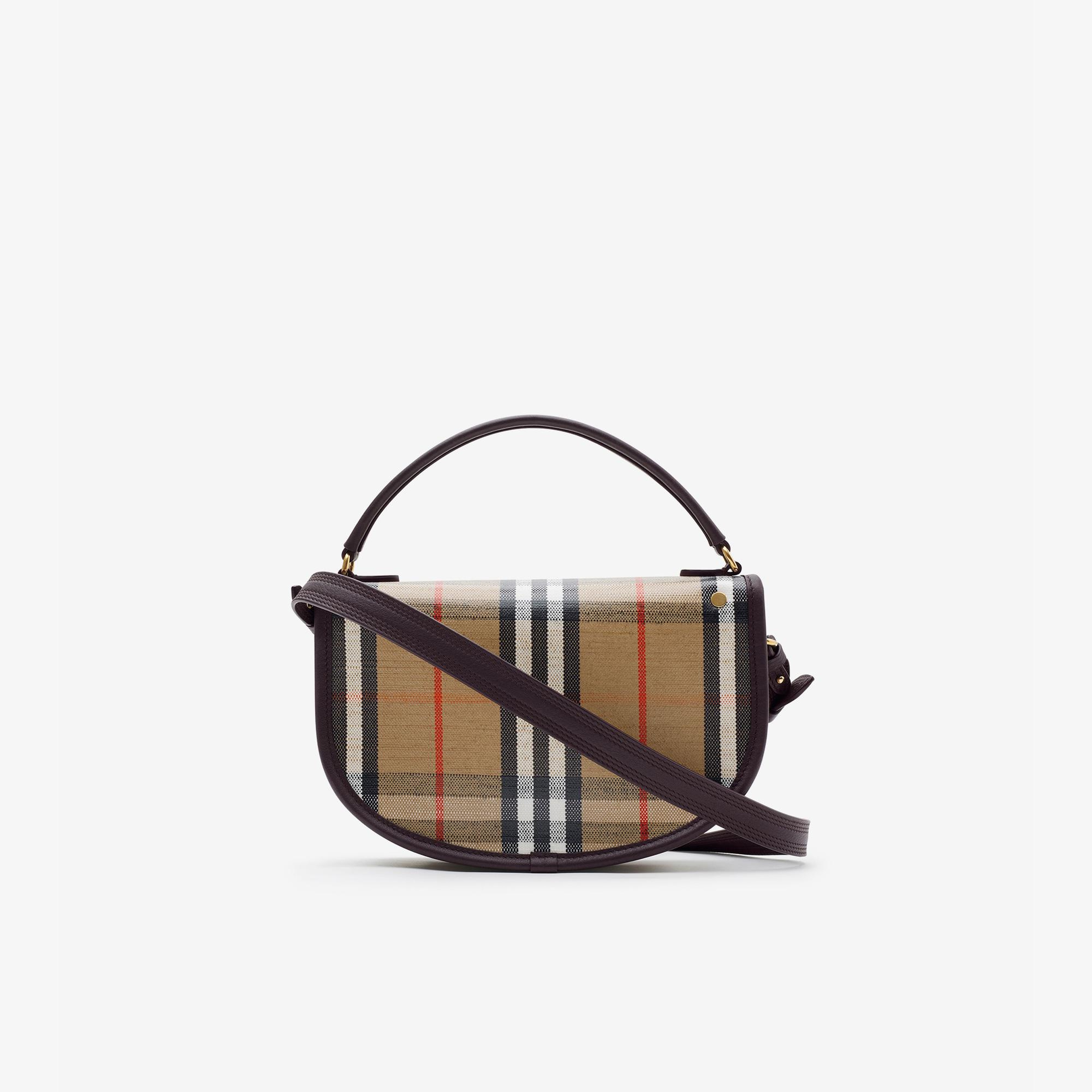 Burberry Highlands Crossbody Kadın Bej Çapraz Çanta
