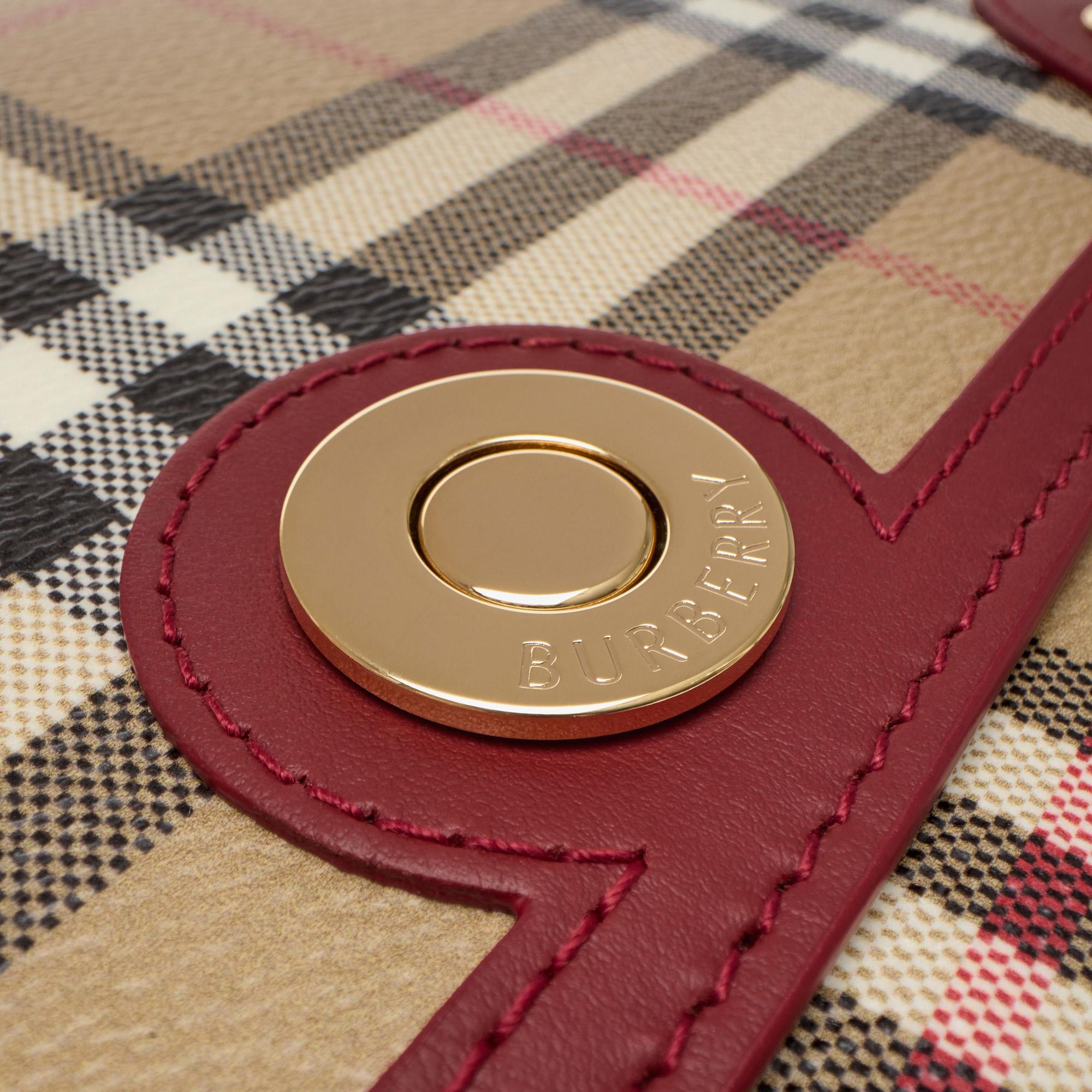 Burberry Note Kadın Bej Omuz Çantası