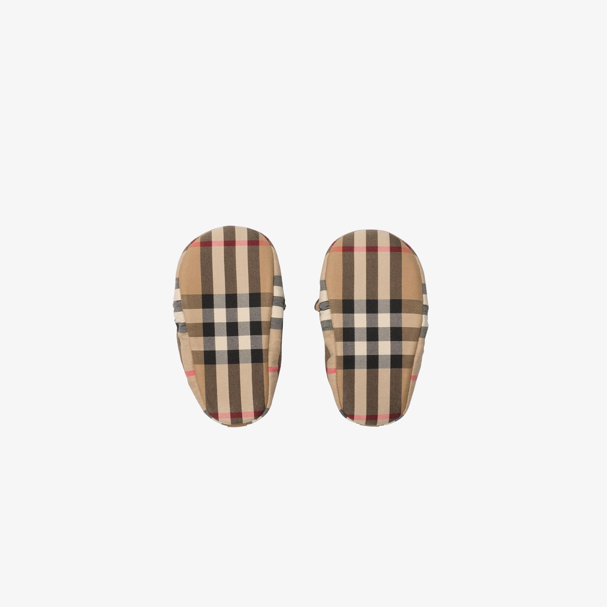 Burberry Marlow Çocuk Bej Babet