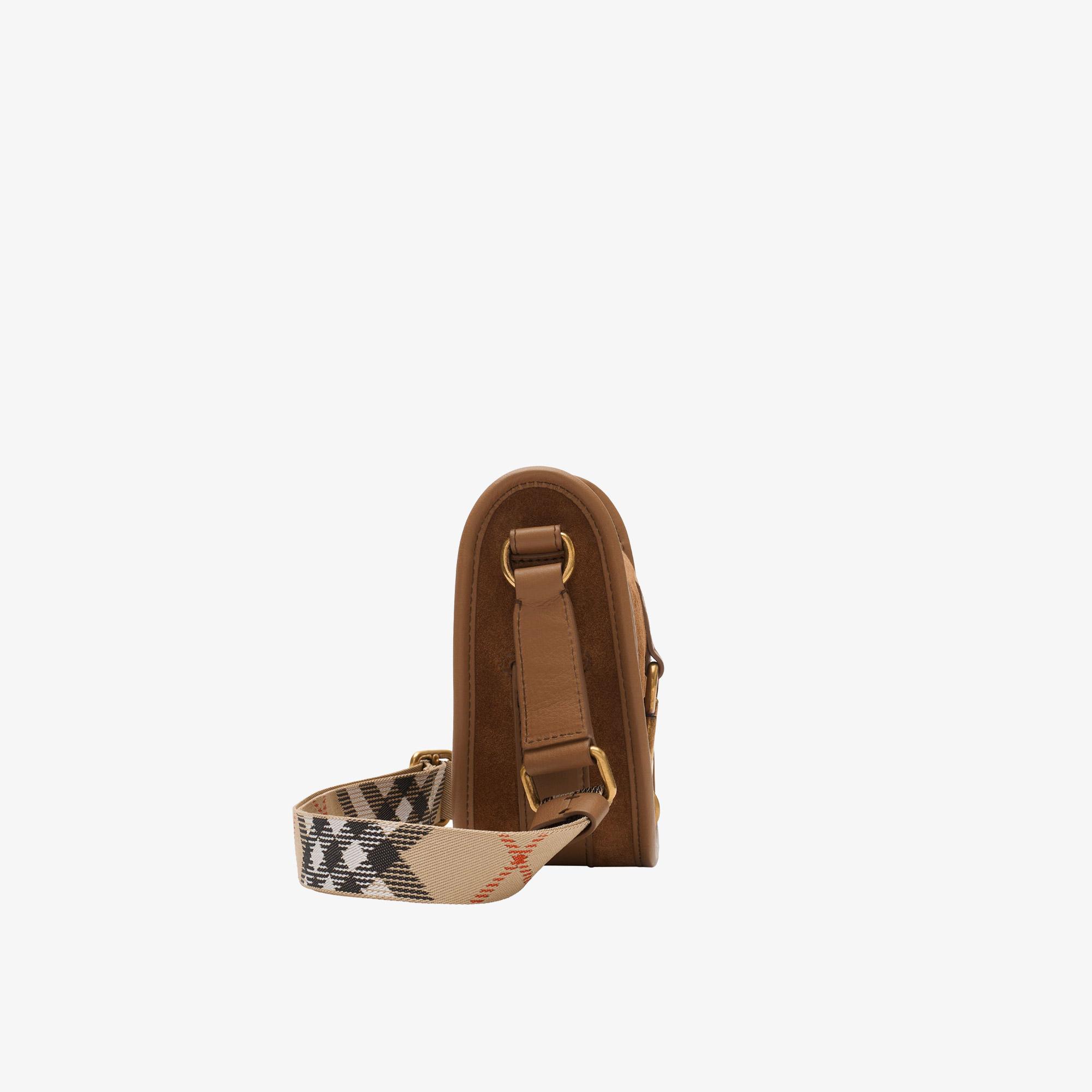 Burberry B Clıp Messenger Kadın Kahverengi Çapraz Çanta