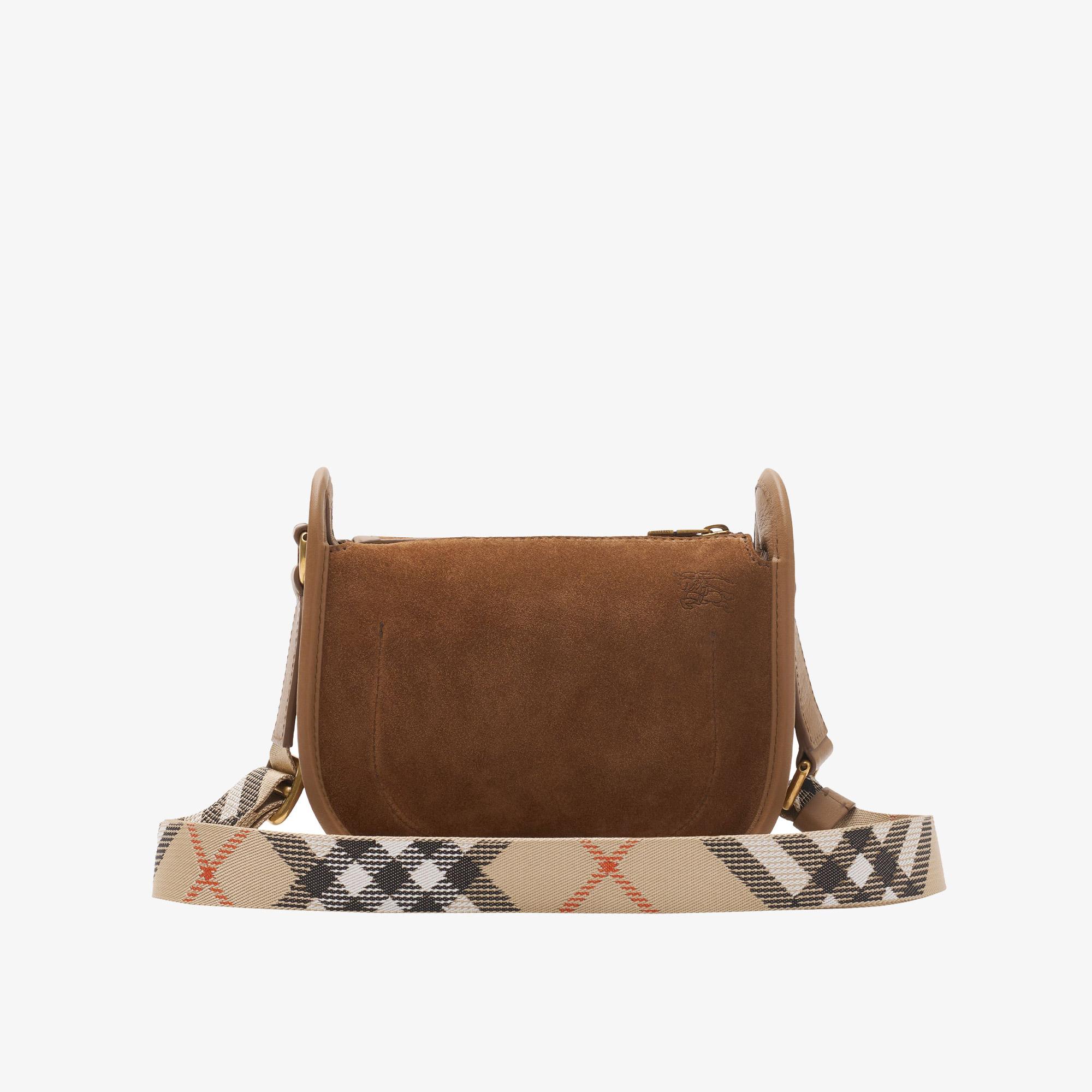 Burberry B Clıp Messenger Kadın Kahverengi Çapraz Çanta