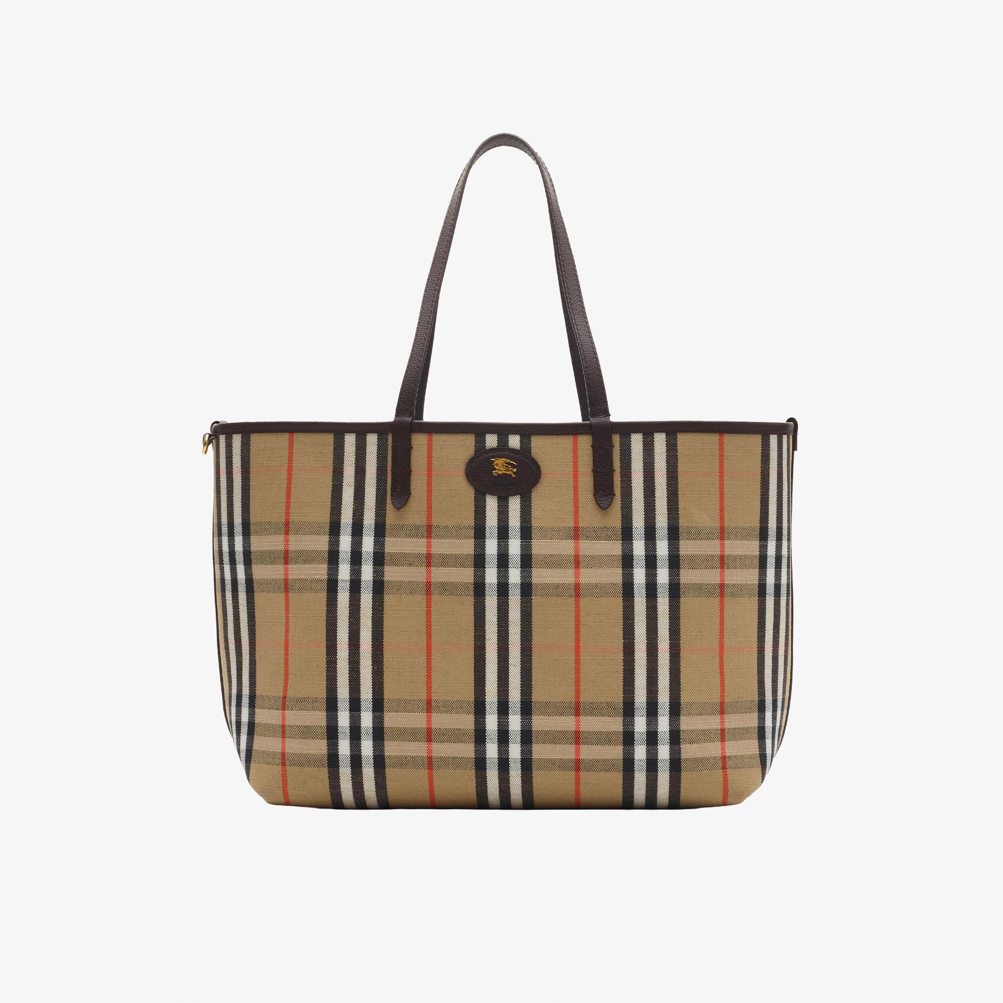 Burberry Reversıble Tote Kadın Kahverengi Omuz Çantası