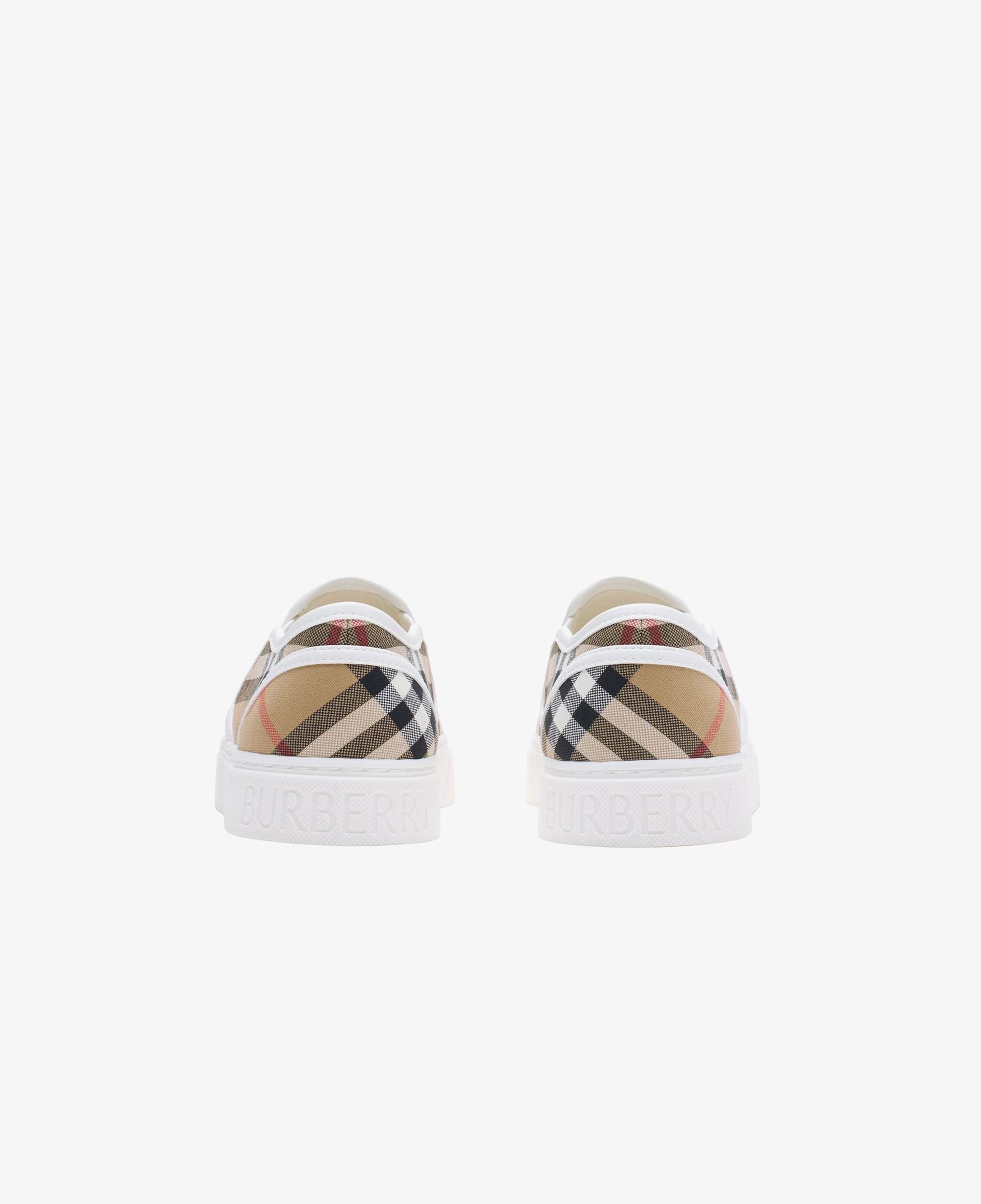 Burberry Kıt Çocuk Bej Sneaker