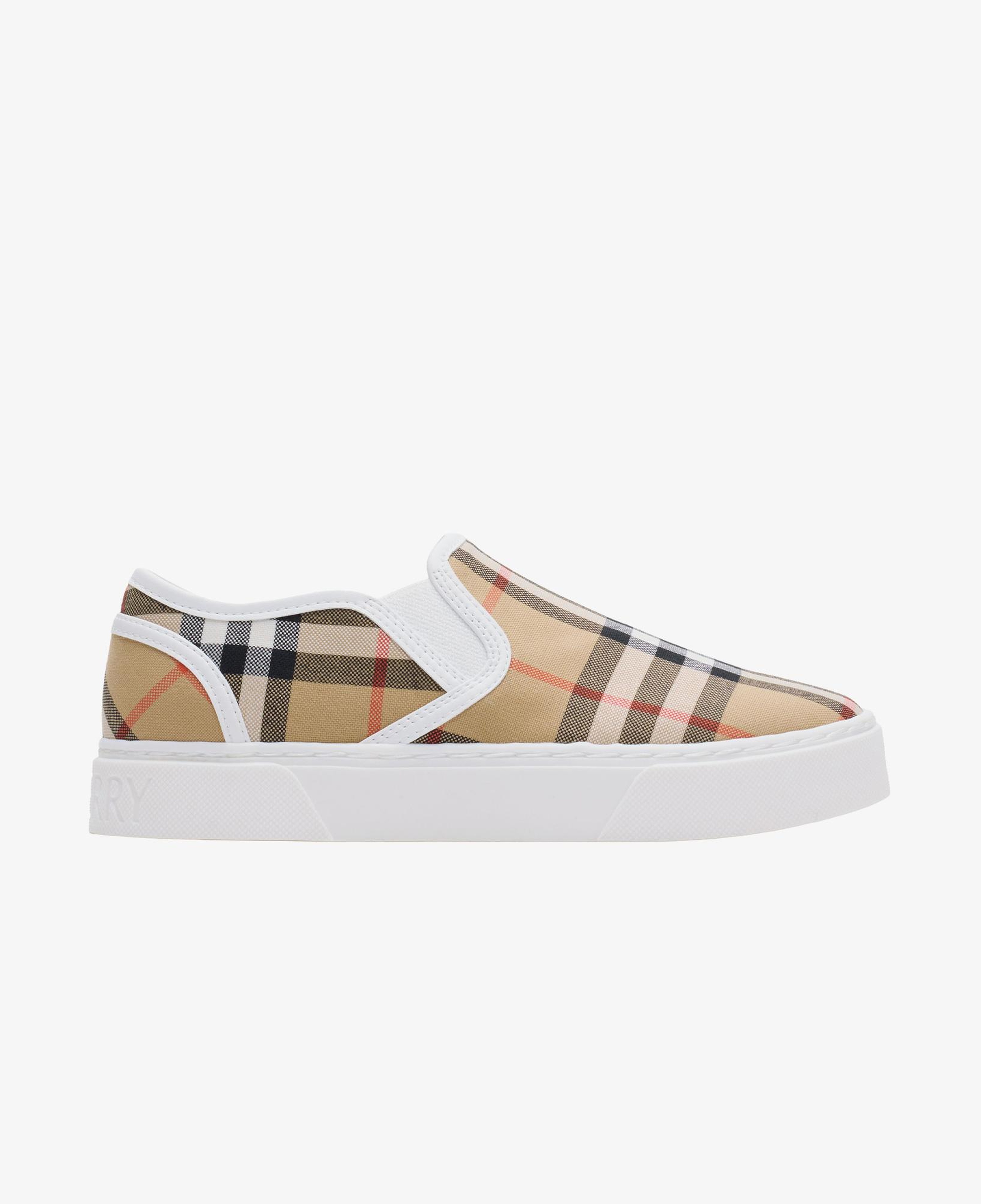 Burberry Kıt Çocuk Bej Sneaker