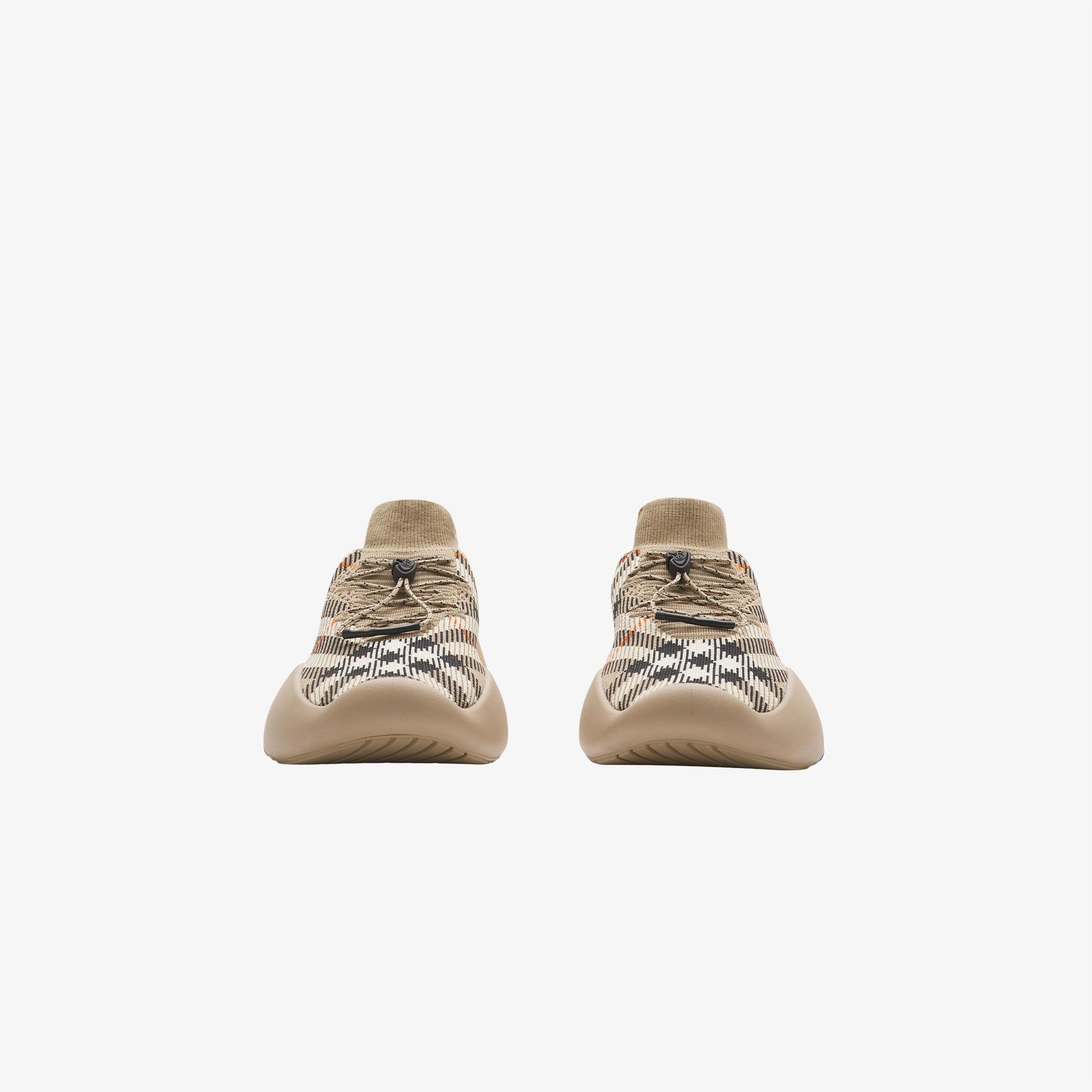 Burberry Knit Neptune Kadın Bej Sneaker