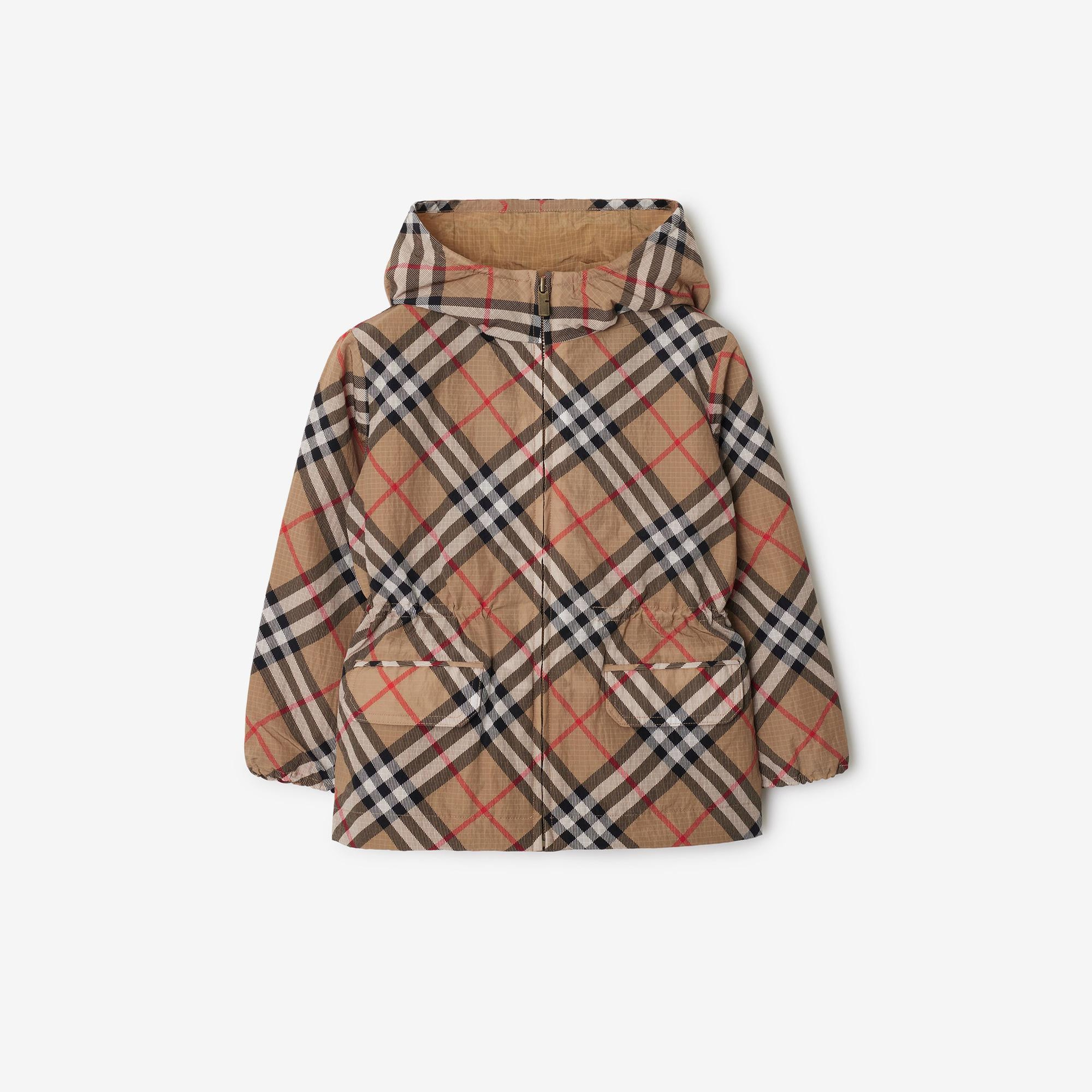 Burberry Bridget Nylon Çocuk Bej Mont