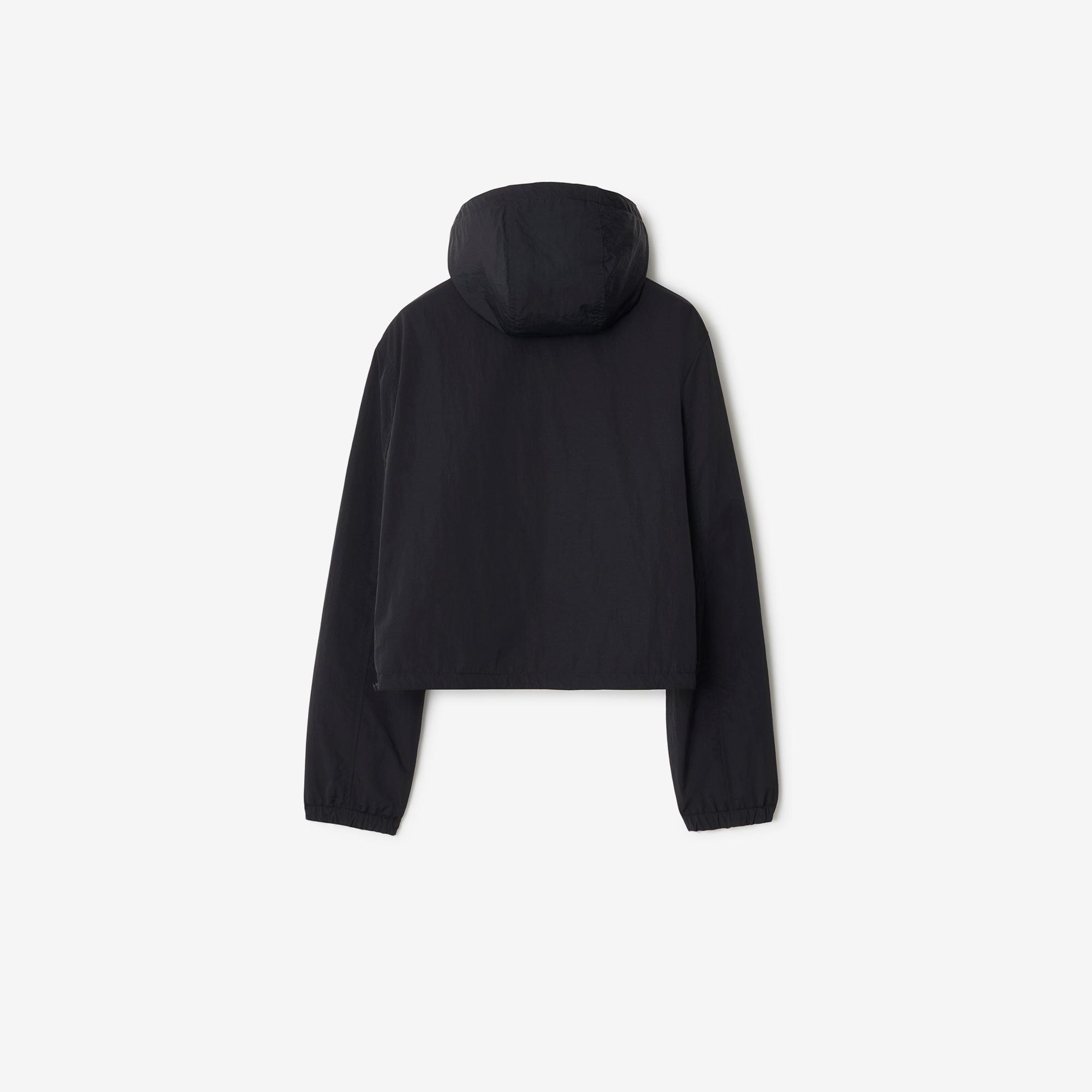 Burberry Cropped Reversible Check Kadın Bej Ceket