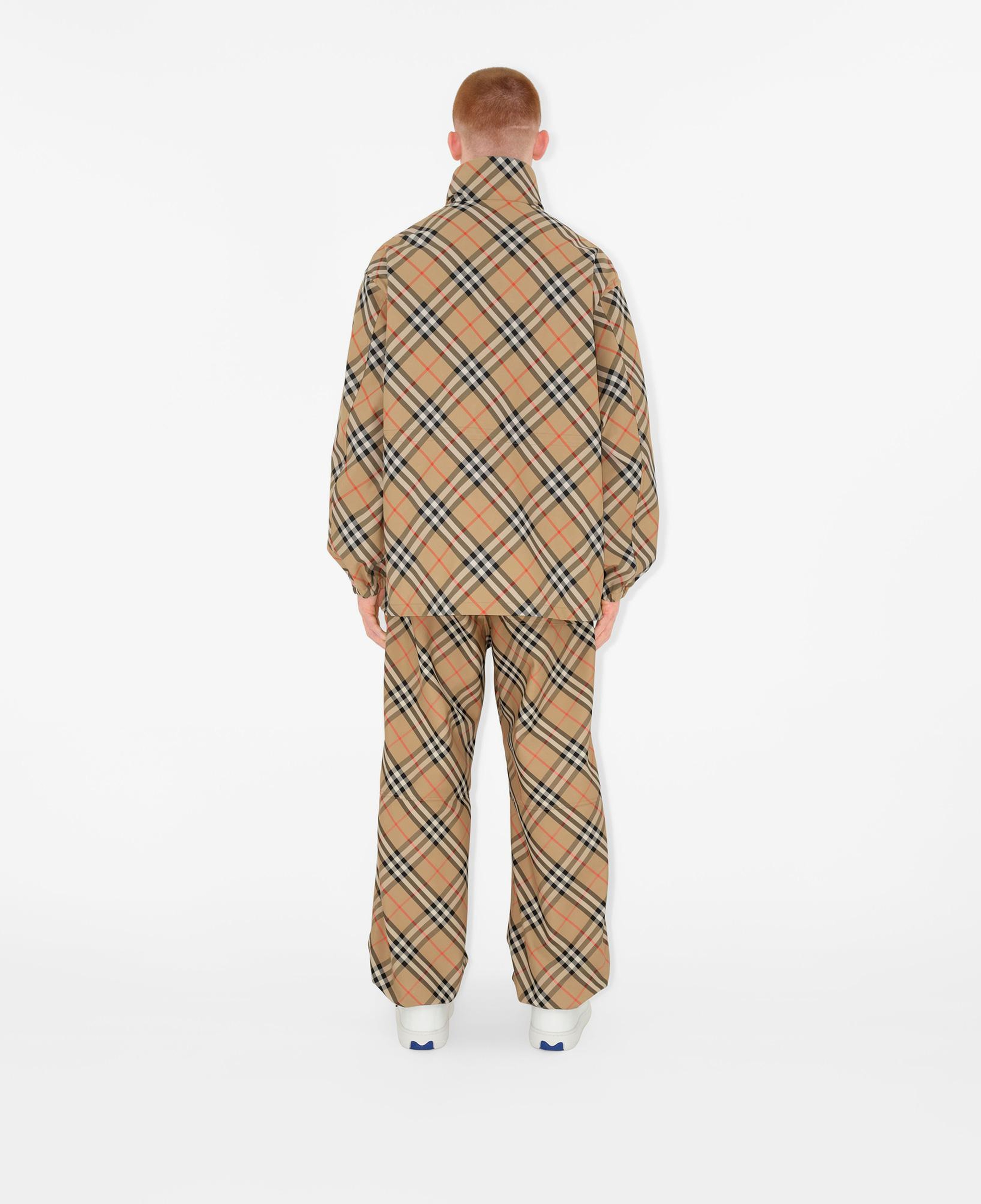 Burberry Check Twill Erkek Bej Ceket