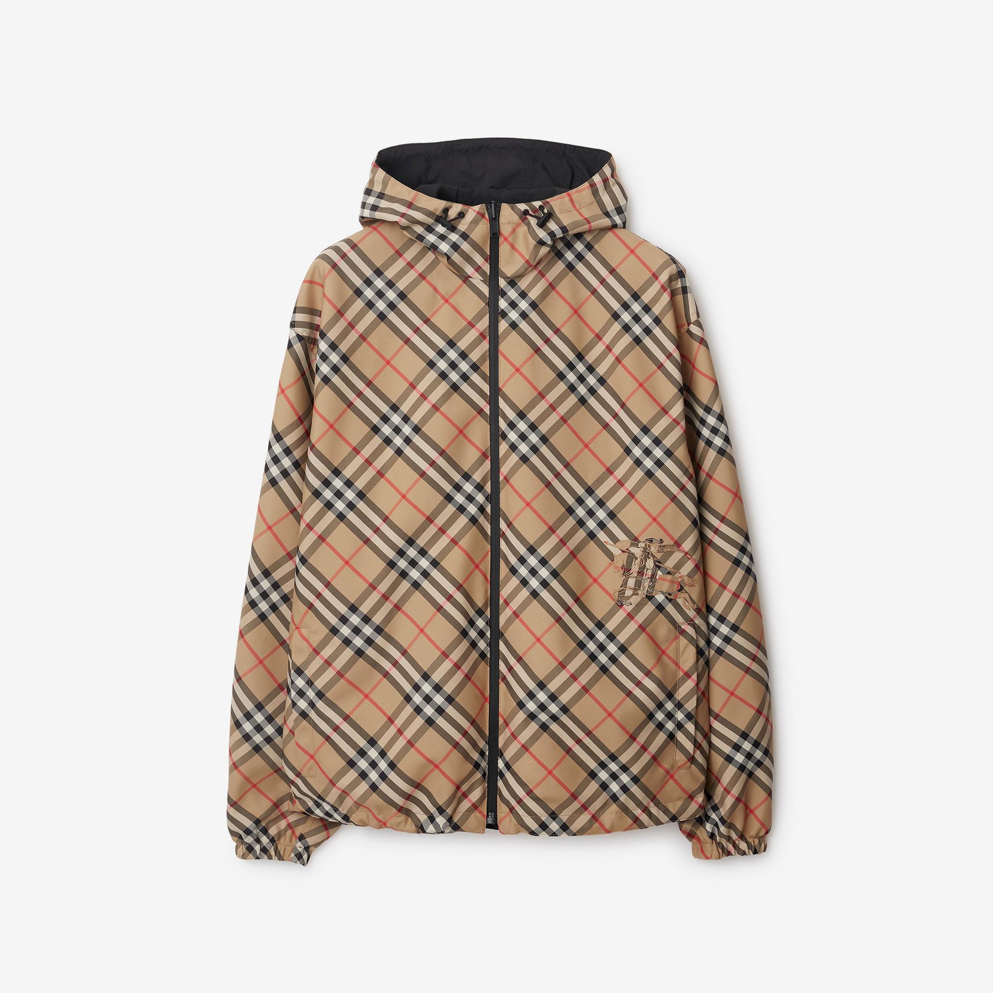 Burberry Tec Reversible Erkek Bej Mont