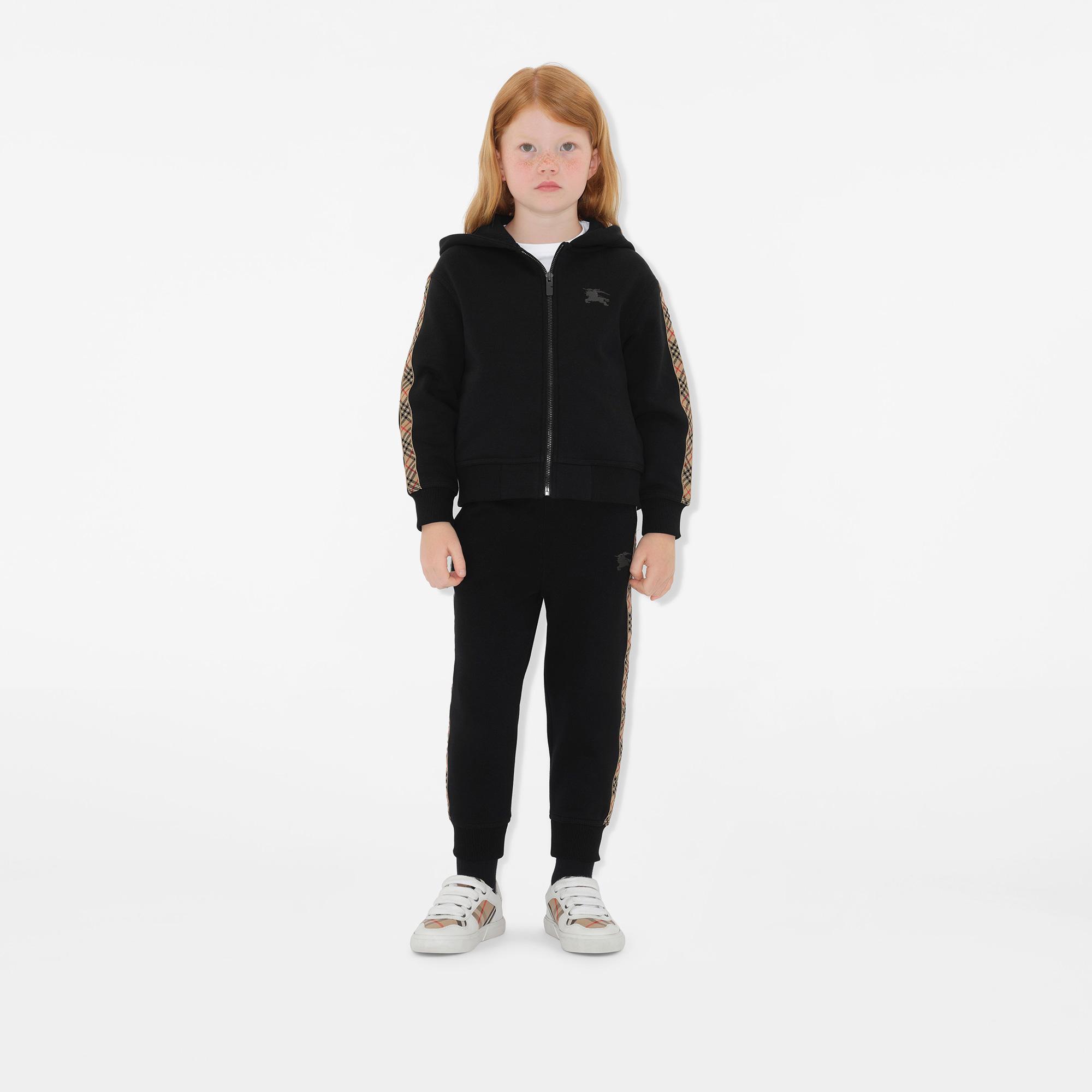 Burberry Çocuk Siyah Hoodie