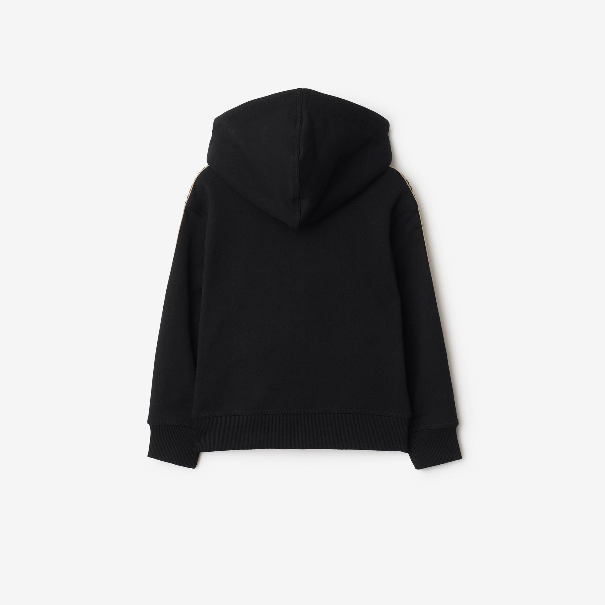 Burberry Çocuk Siyah Hoodie