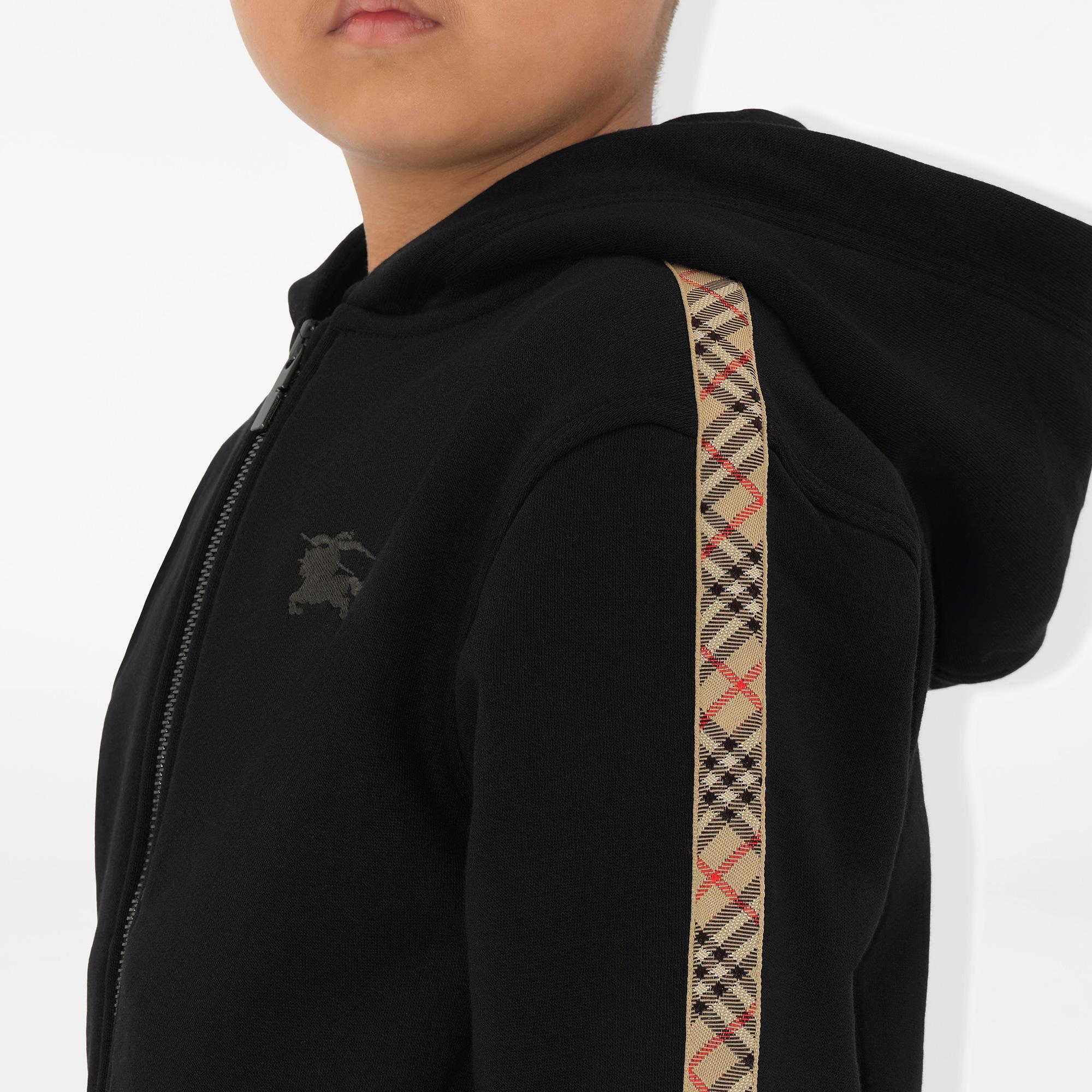 Burberry Çocuk Siyah Hoodie