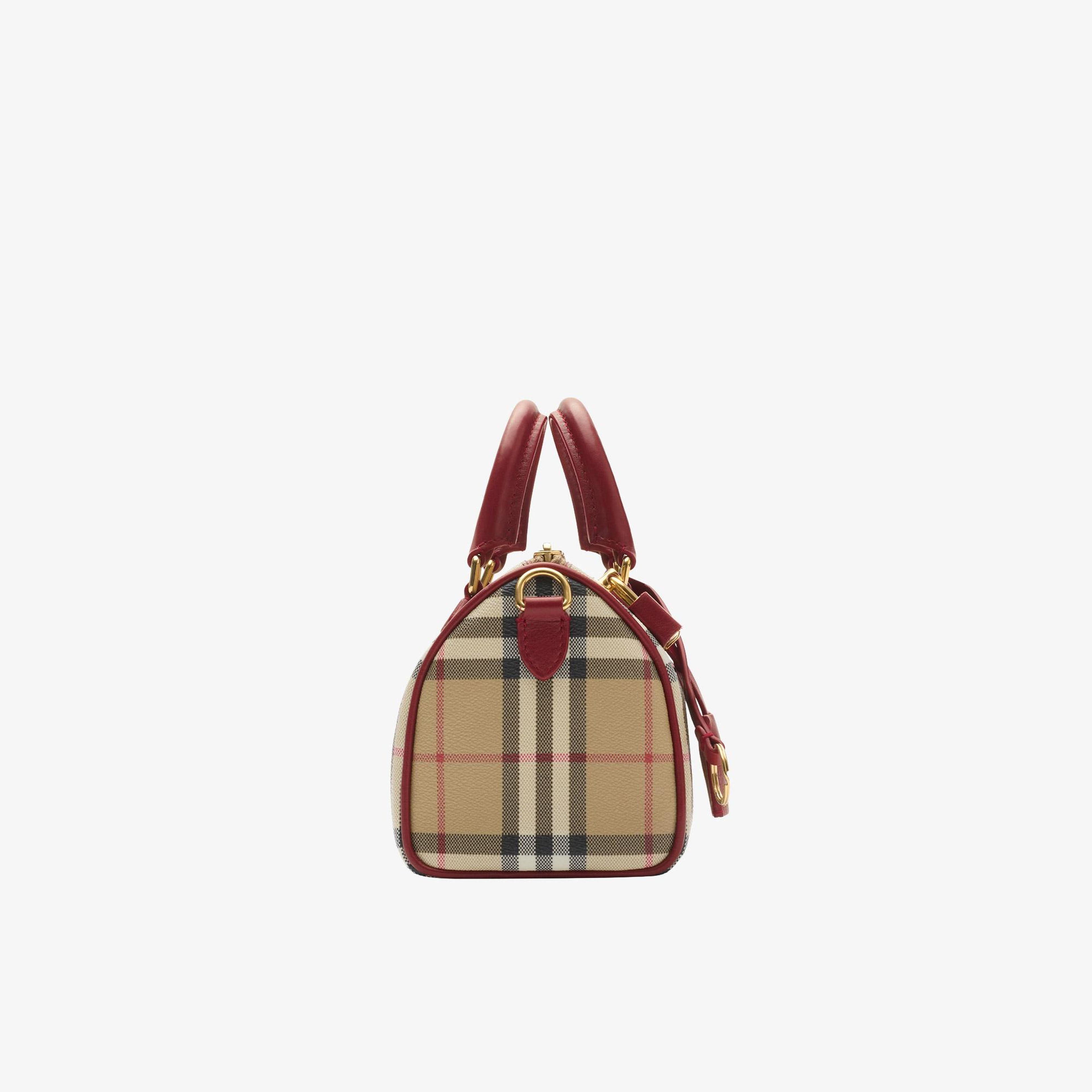 Burberry Bowlıng Kadın Bej El Çantası