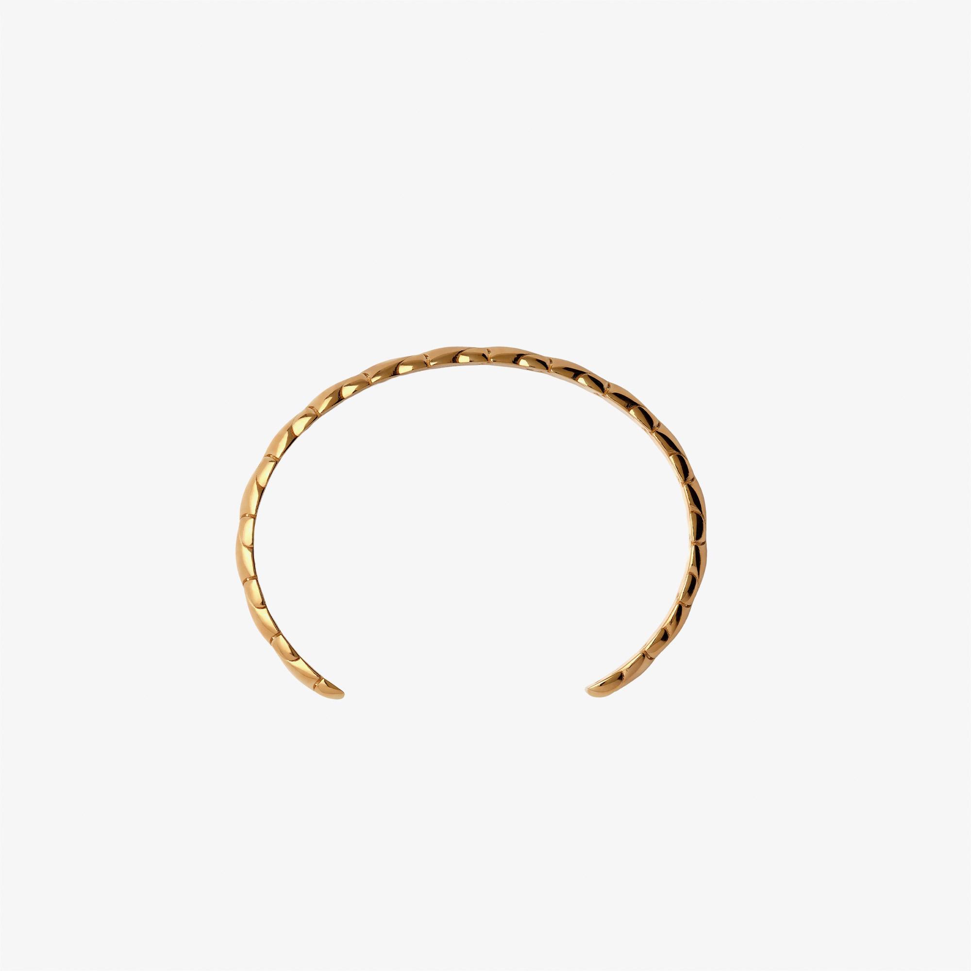 Burberry Shield Segment Kadın Altın Rengi Bileklik