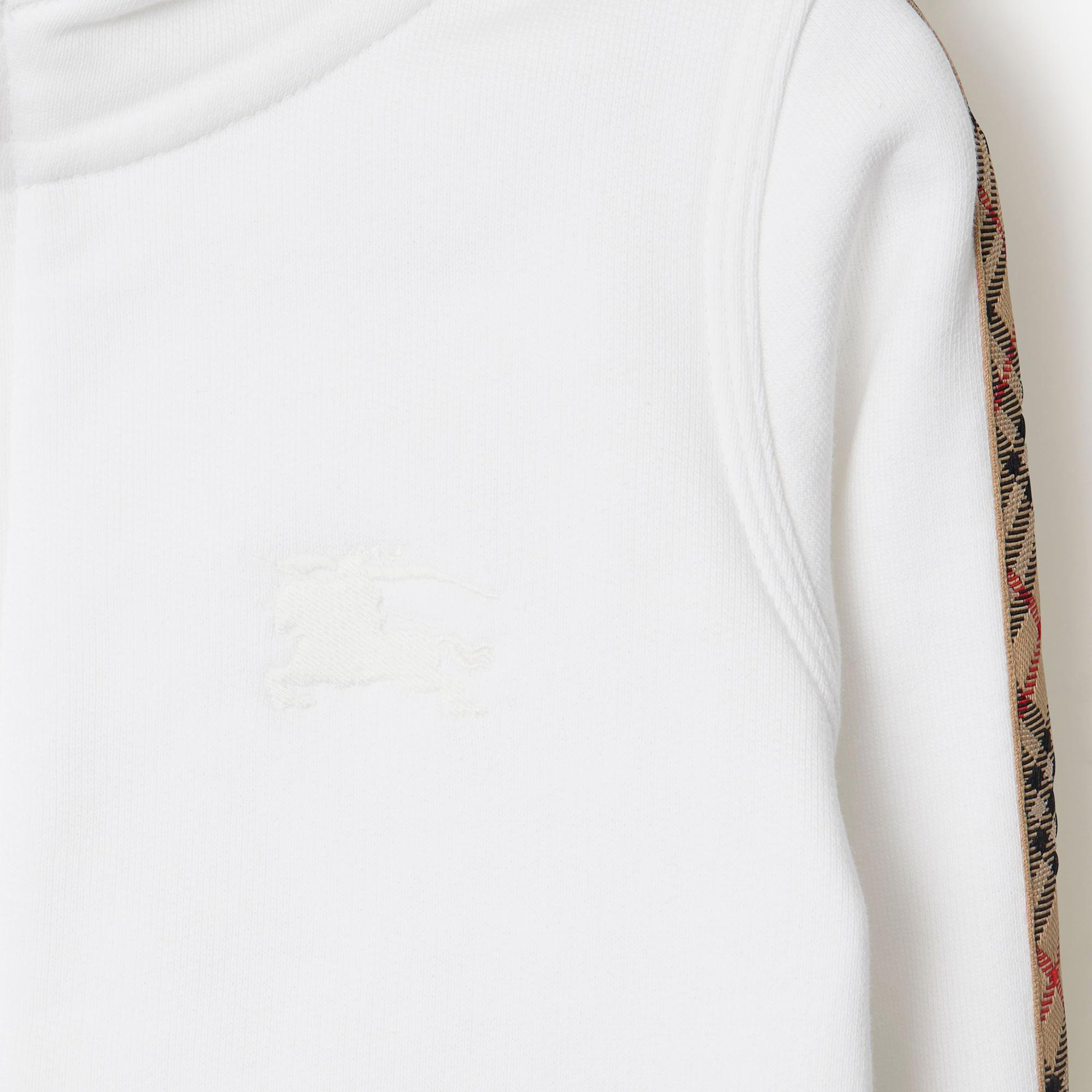 Burberry Çocuk Beyaz Hoodie