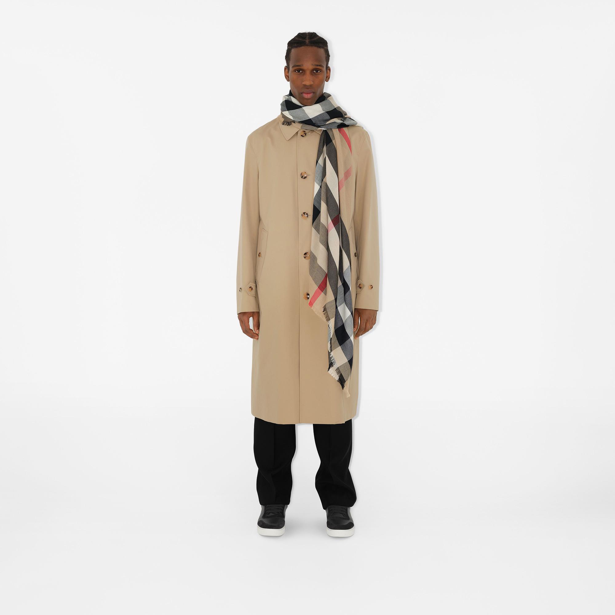 Burberry Check Kaşmir Kadın Bej Atkı