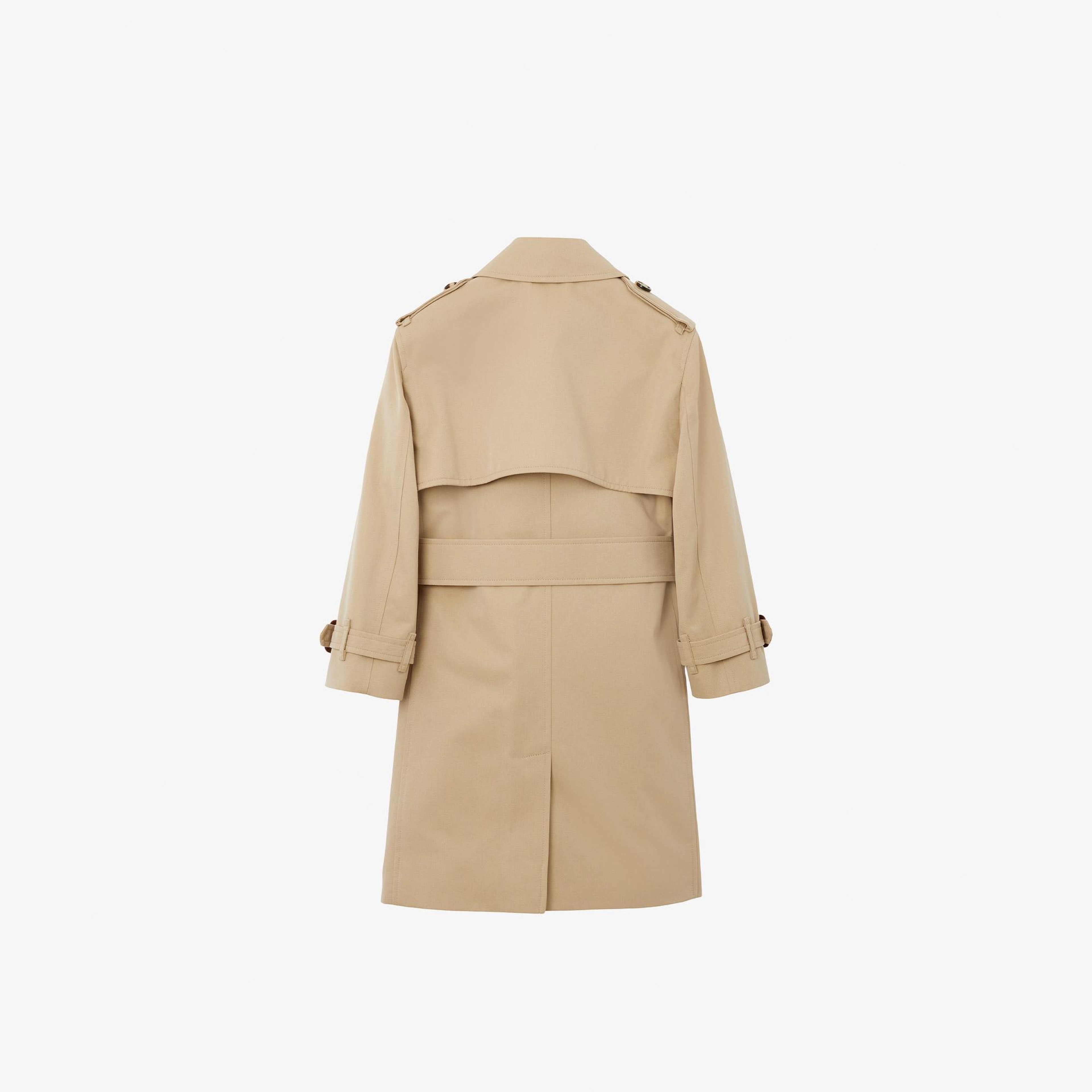 Burberry Gabardine Çocuk Bej Trençkot