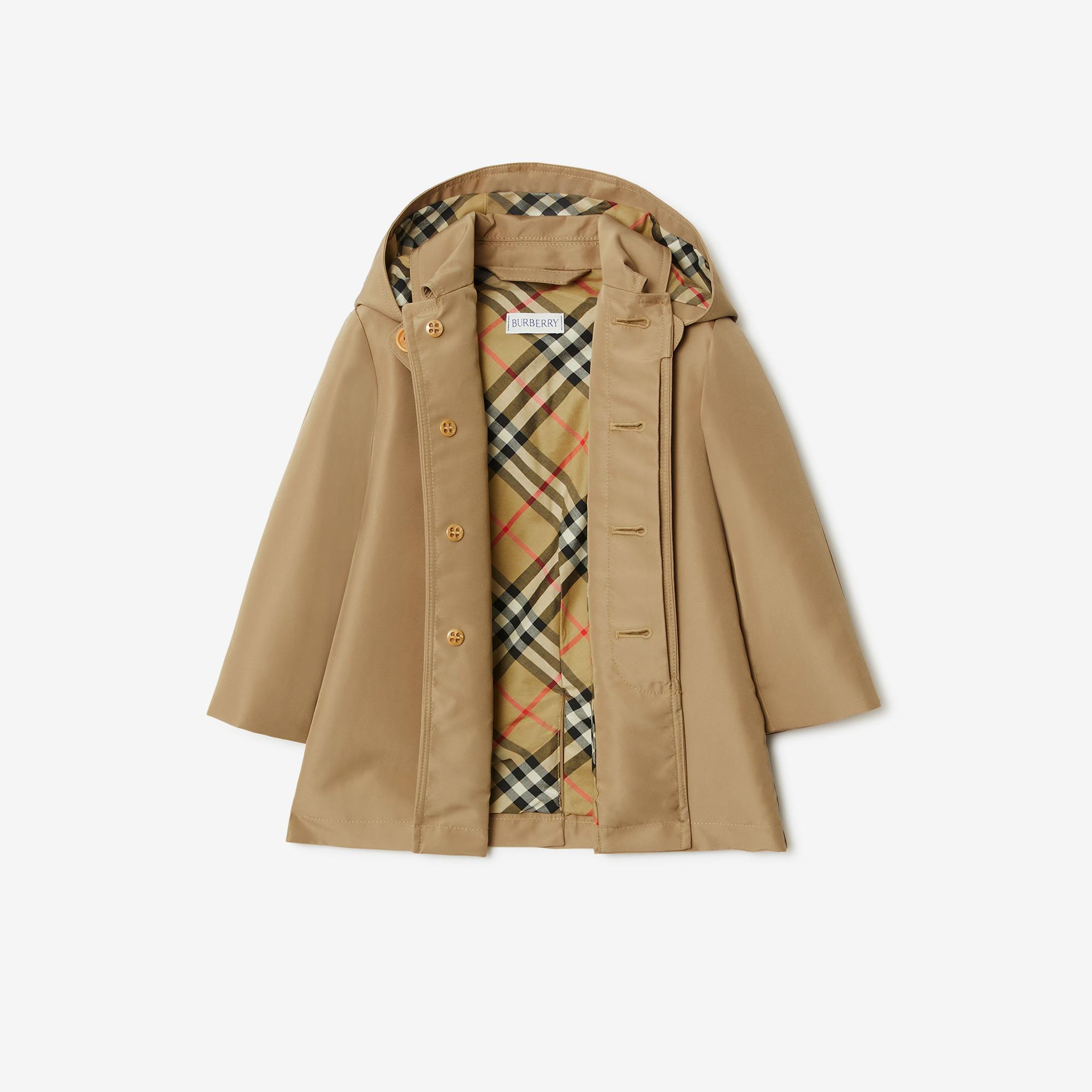 Burberry Bonded Car Çocuk Bej Trençkot