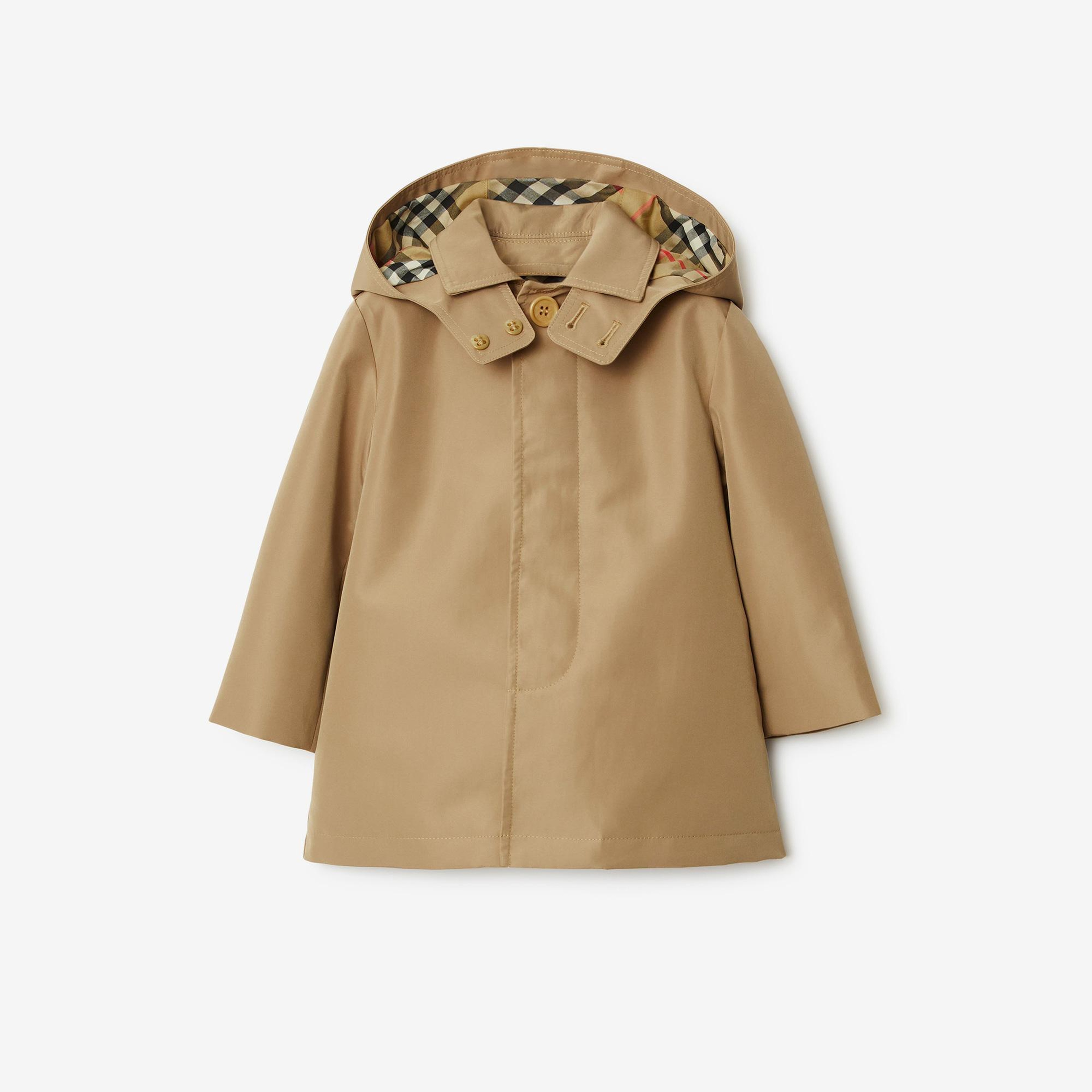 Burberry Bonded Car Çocuk Bej Trençkot