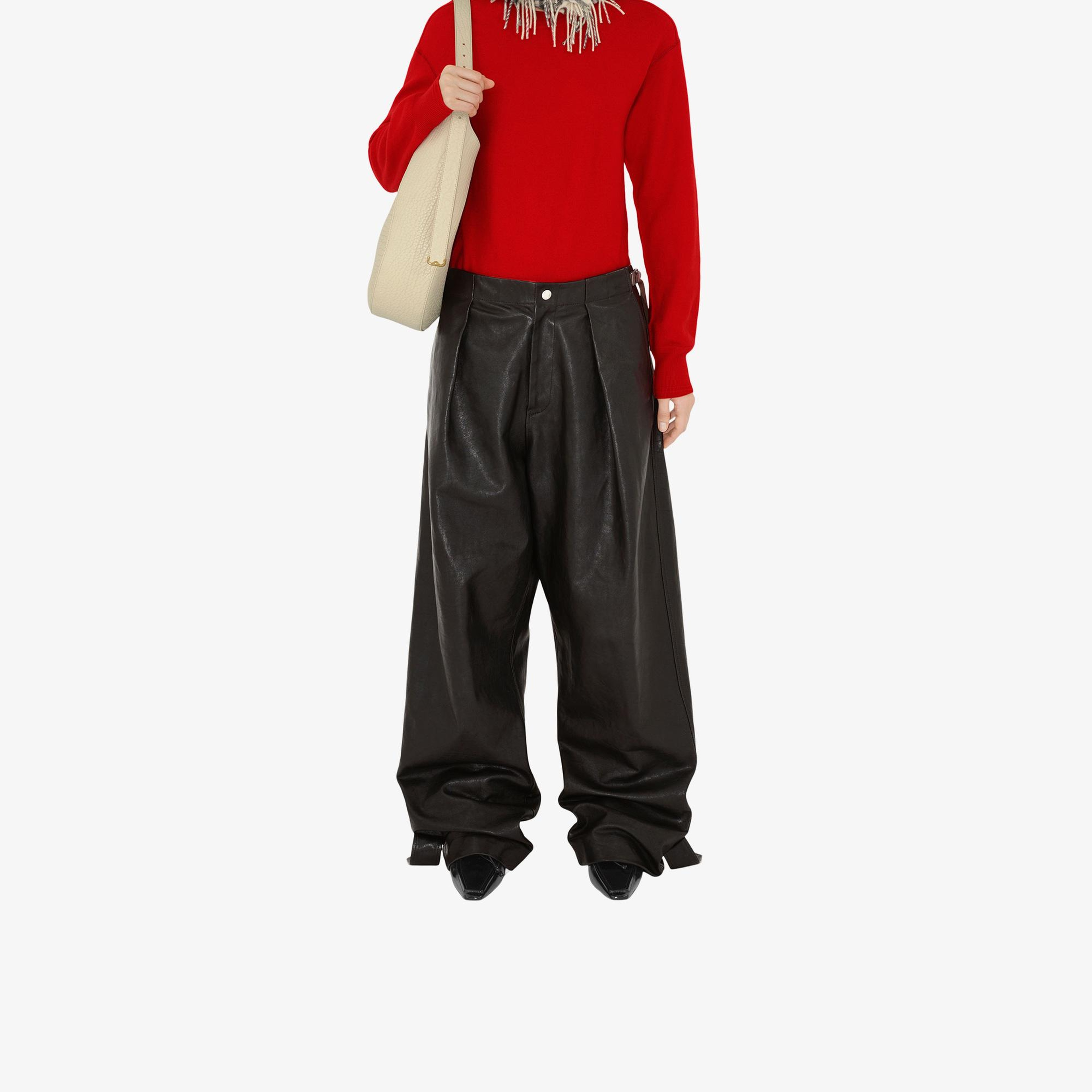 Burberry Reversible Check Kaşmir Kadın Krem Rengi Atkı