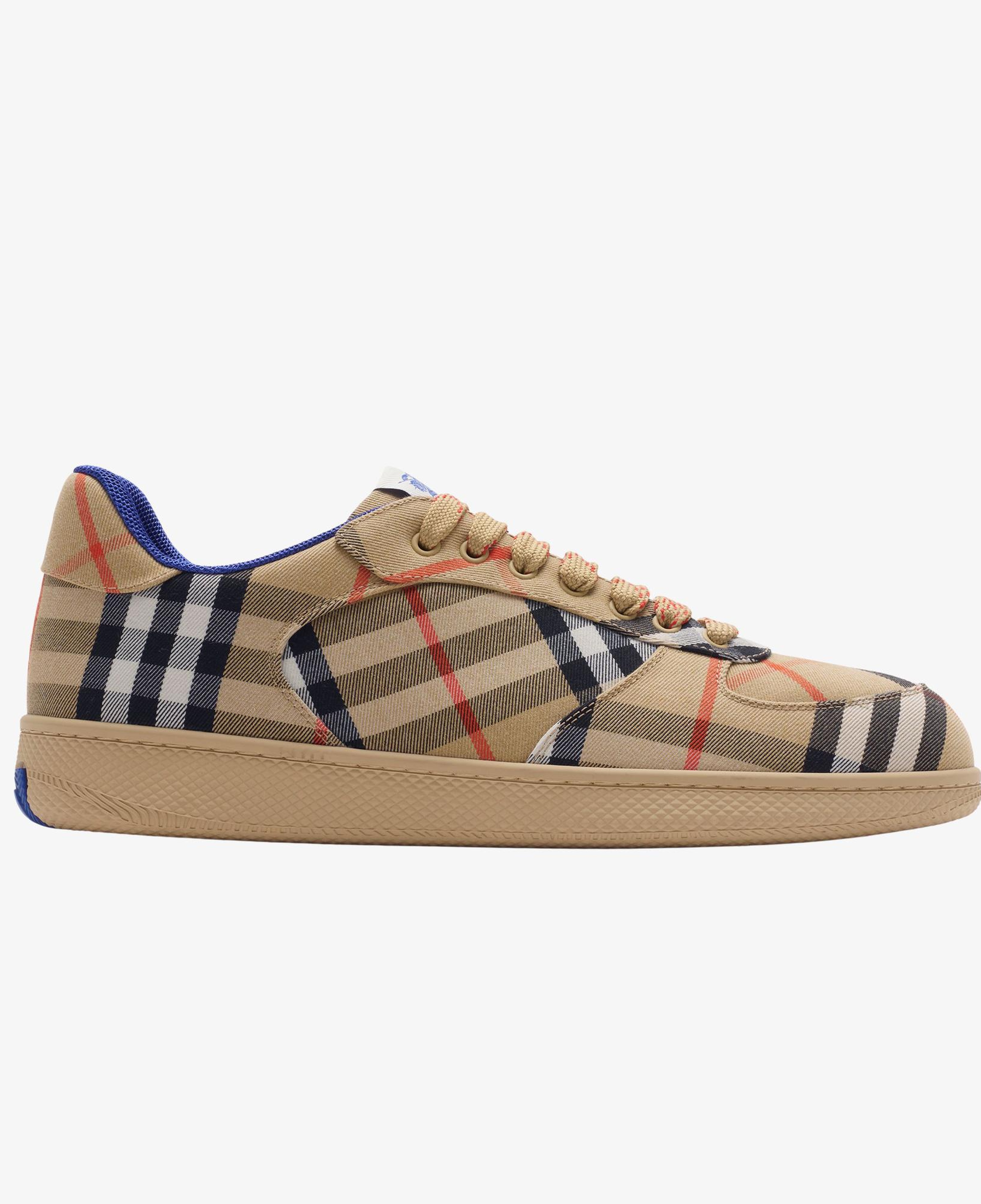 Burberry Check Terrace Erkek Bej Sneaker