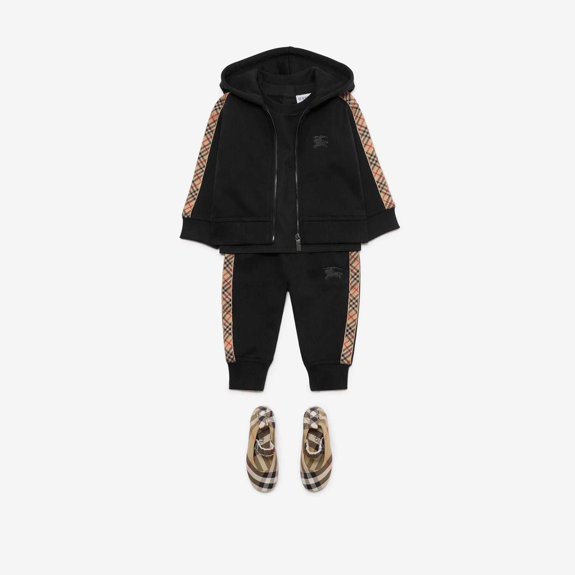 Burberry Çocuk Siyah Hoodie