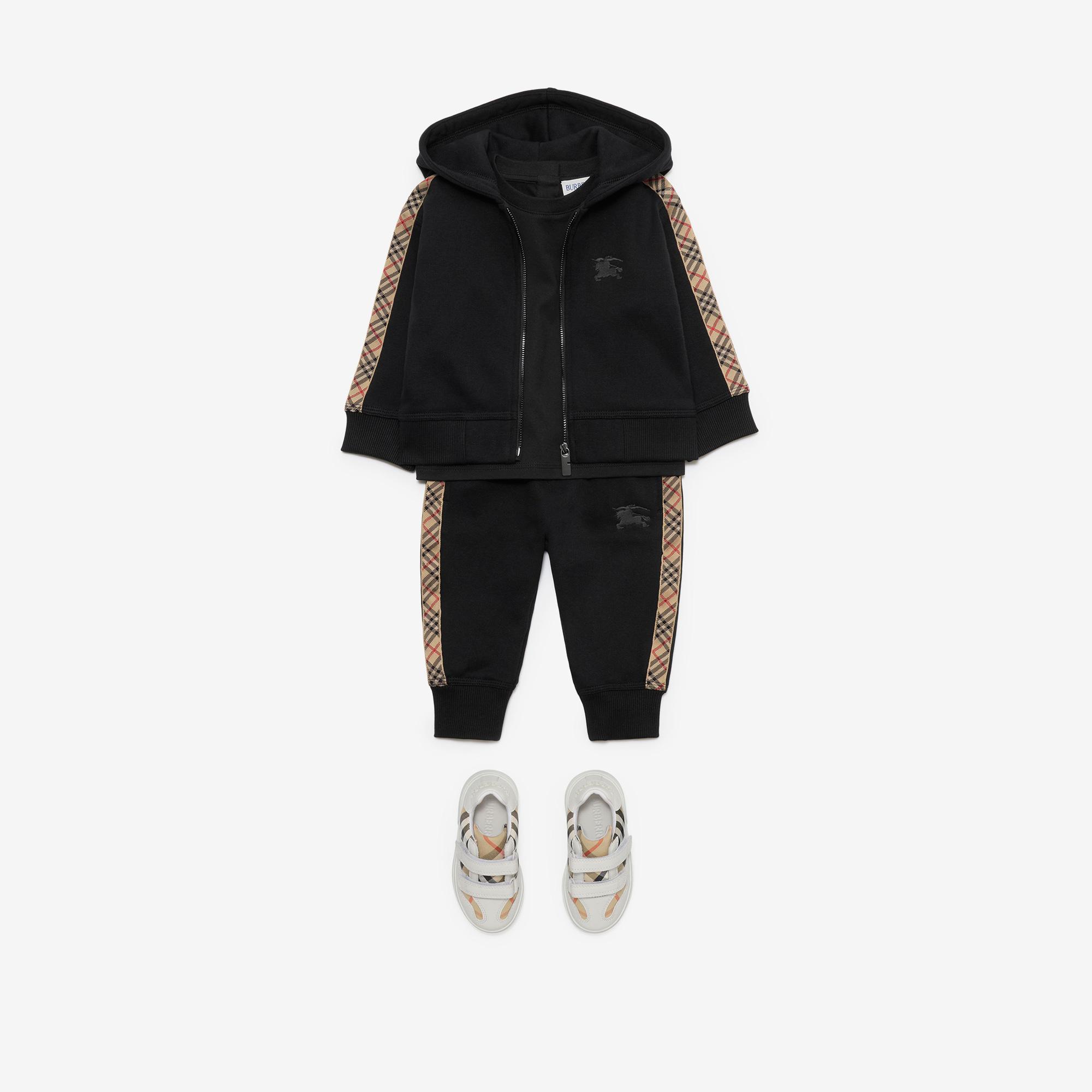 Burberry Çocuk Siyah Hoodie