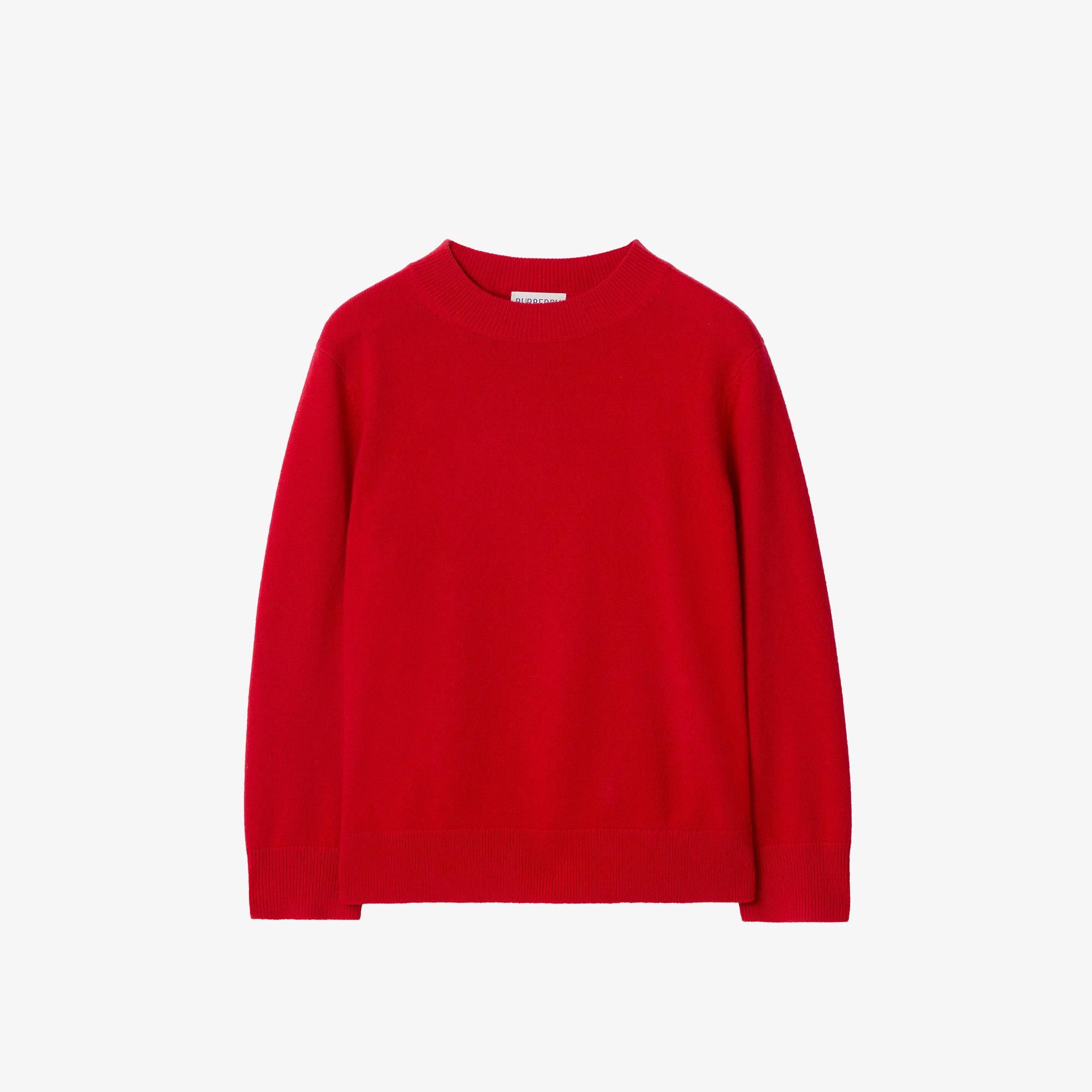 Burberry Bryce Çocuk Kırmızı Triko