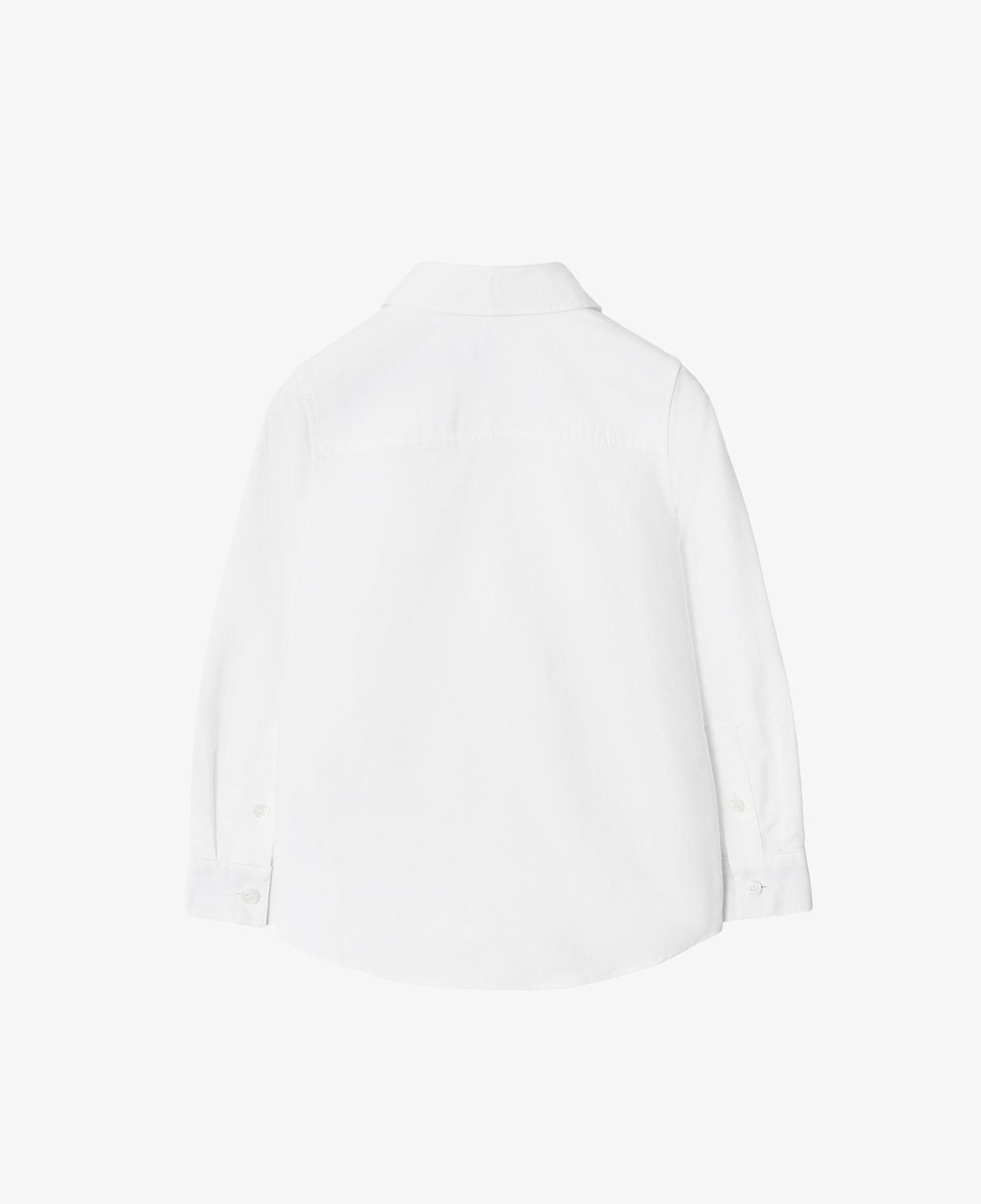 Burberry Owen Check Çocuk Beyaz Gömlek