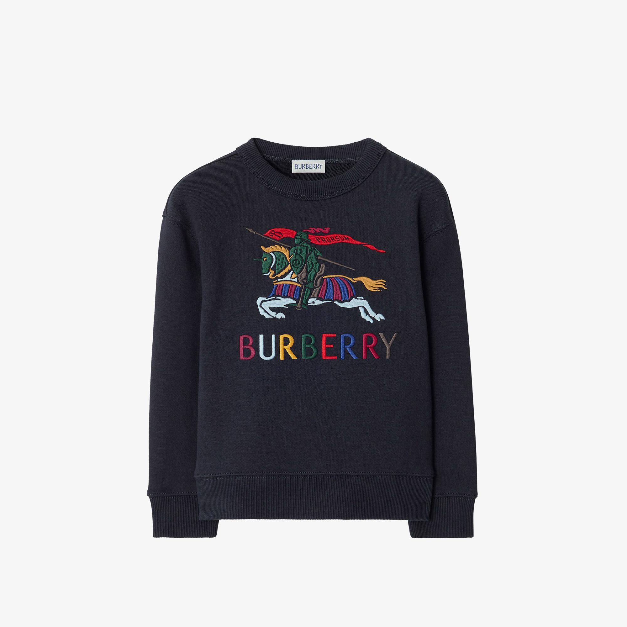 Burberry Mathew Ekd Çocuk Lacivert Sweatshirt