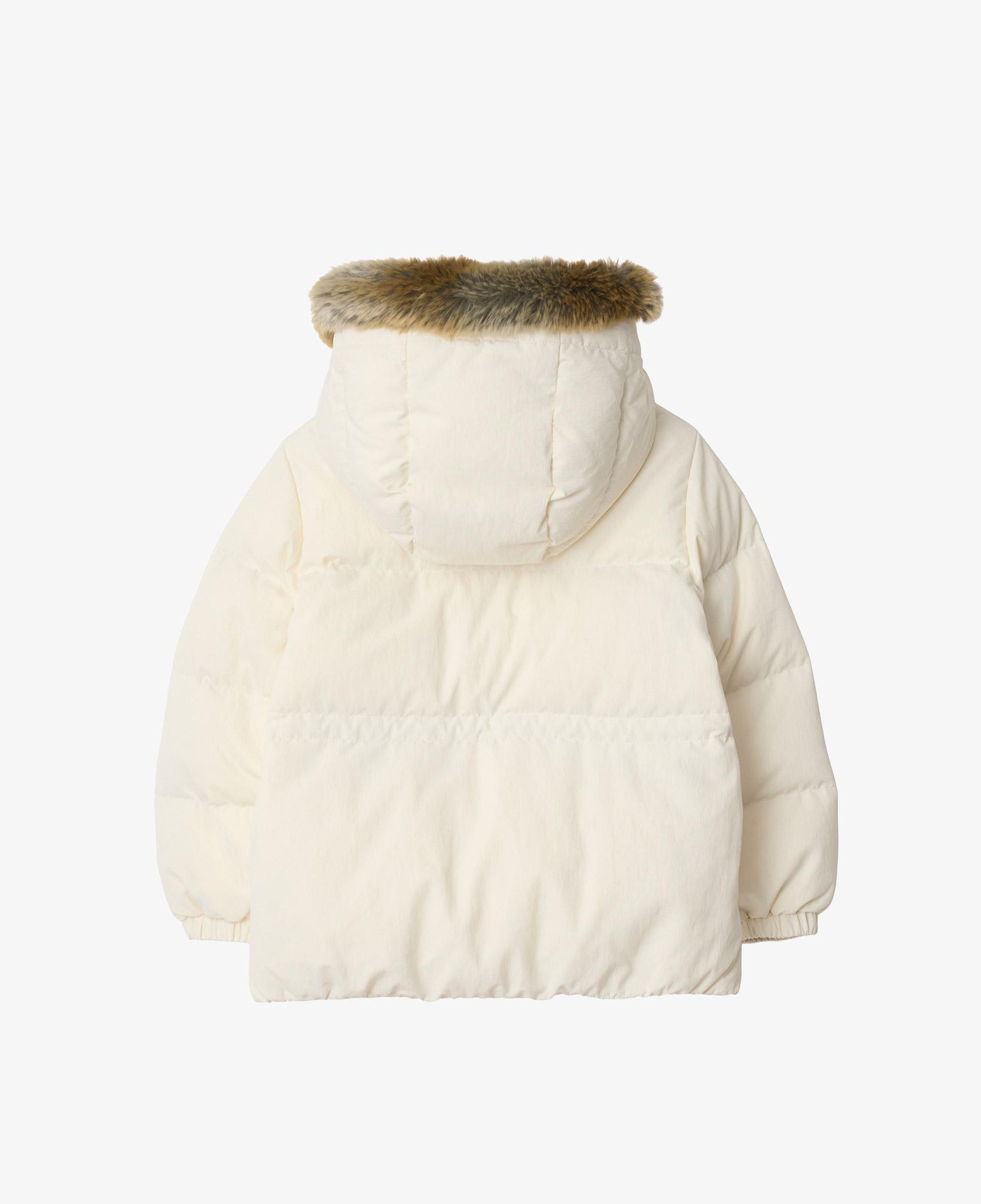 Burberry Flora Çocuk Beyaz Mont