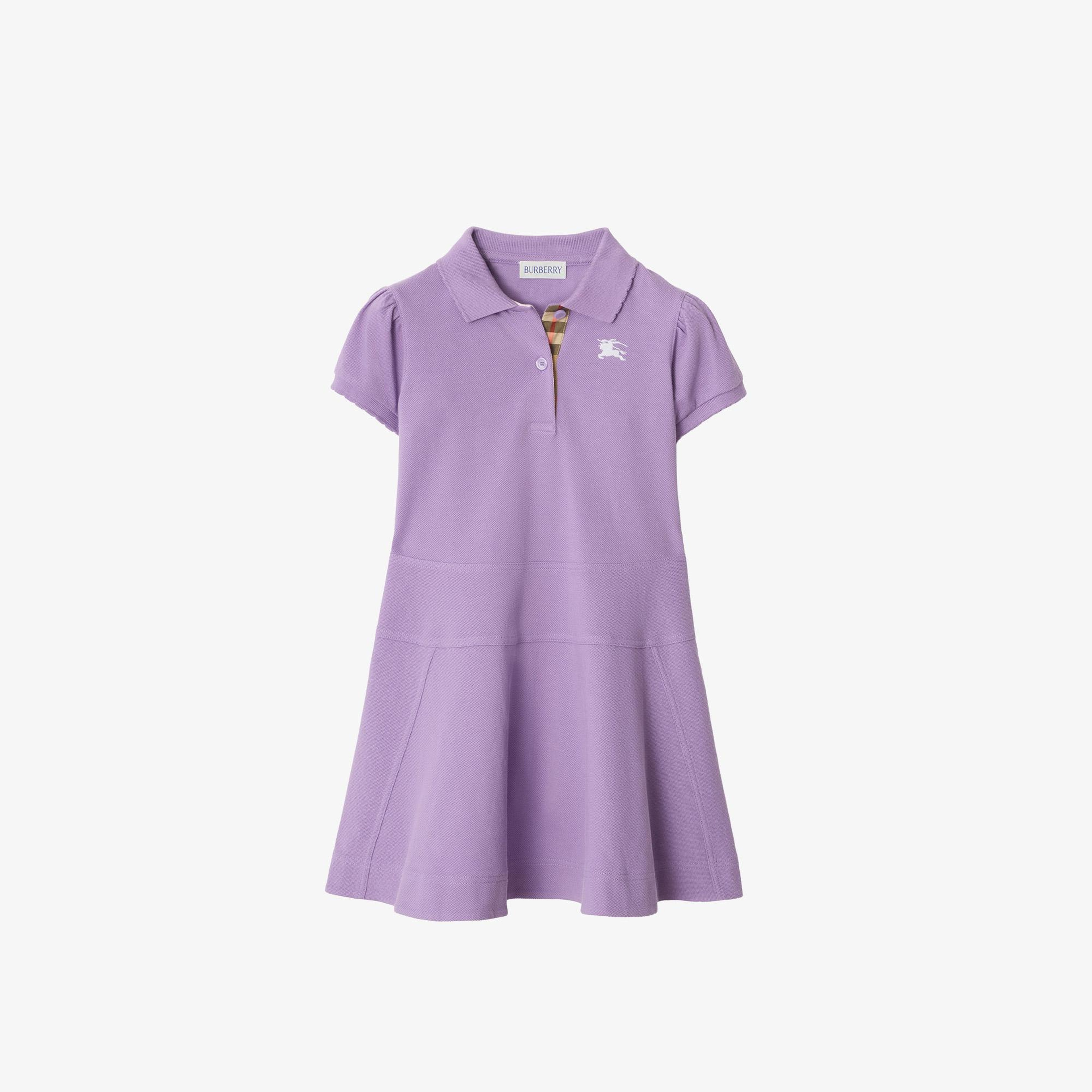 Burberry Astrıd Çocuk Mor Elbise