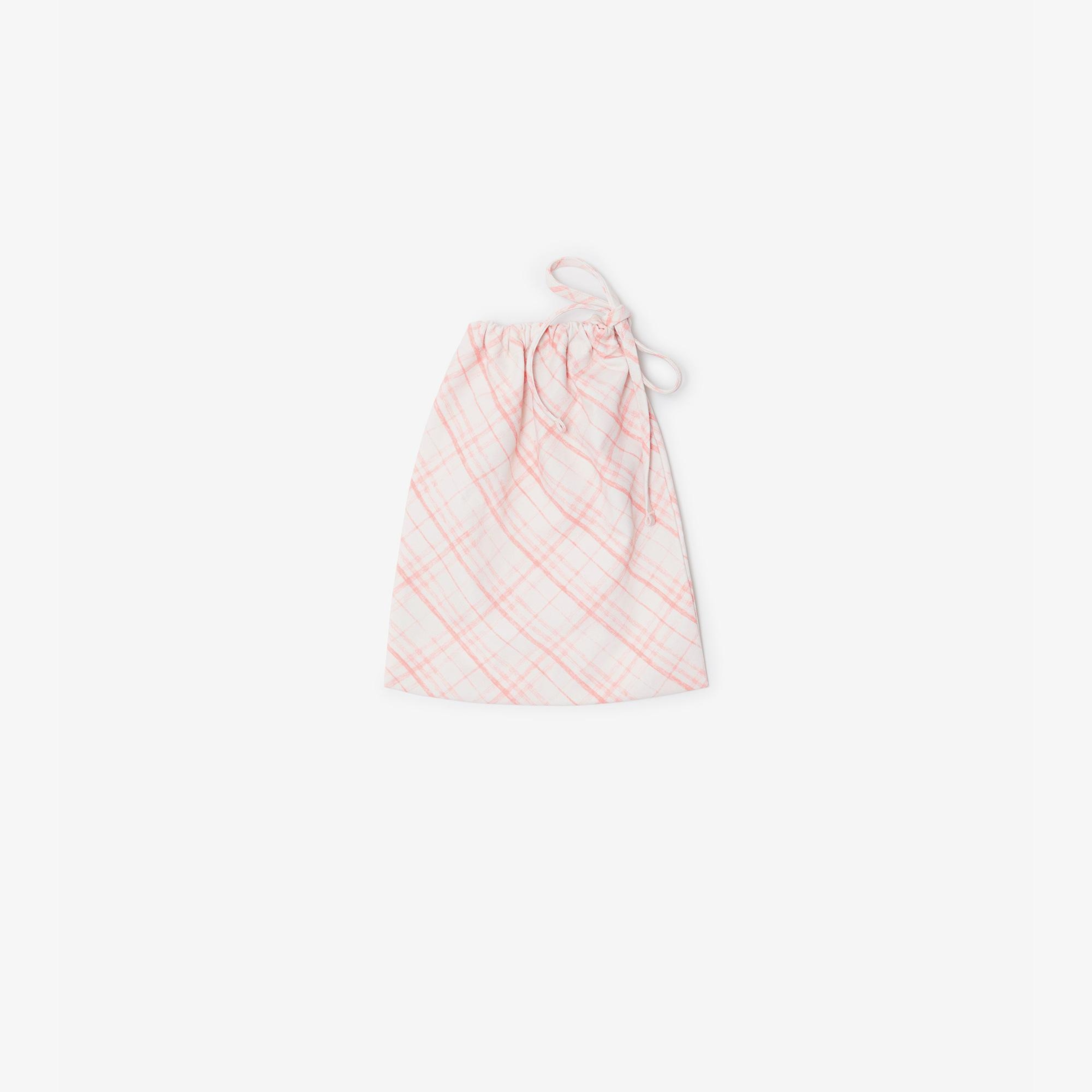 Burberry Check Kadın Pembe Bikini Üstü