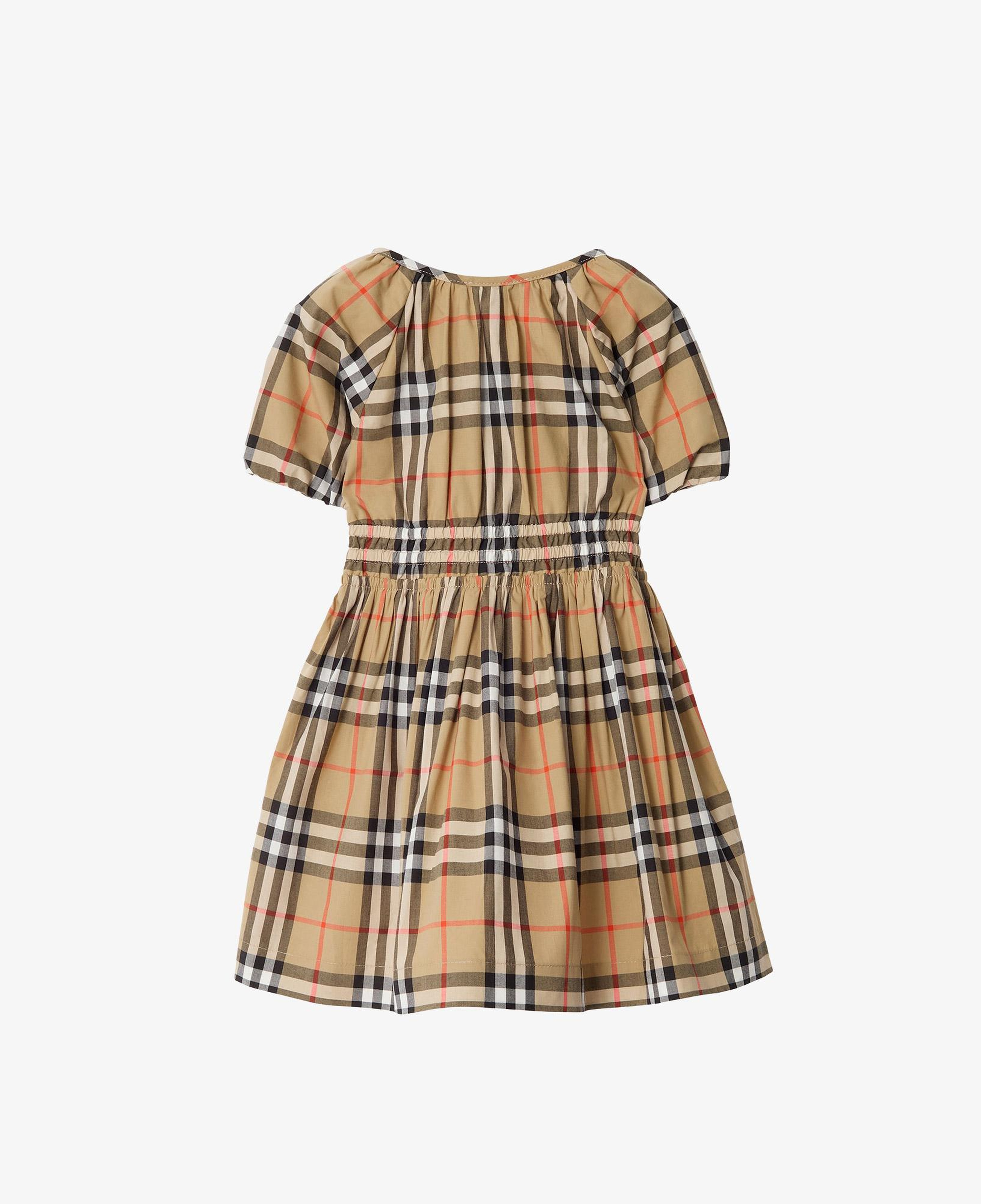 Burberry Rumı Check Çocuk Bej Elbise