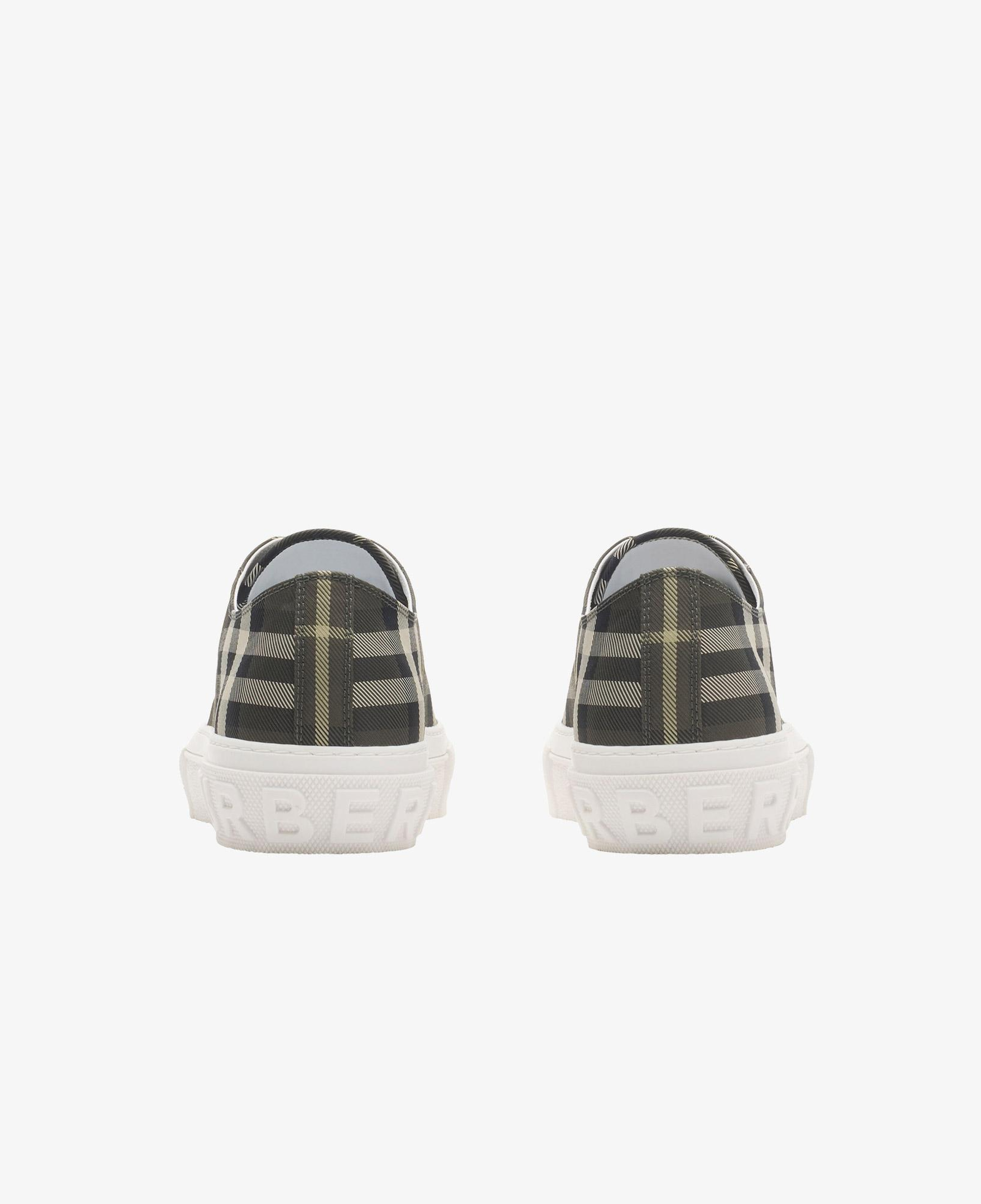 Burberry Jack Check Erkek Haki Sneaker