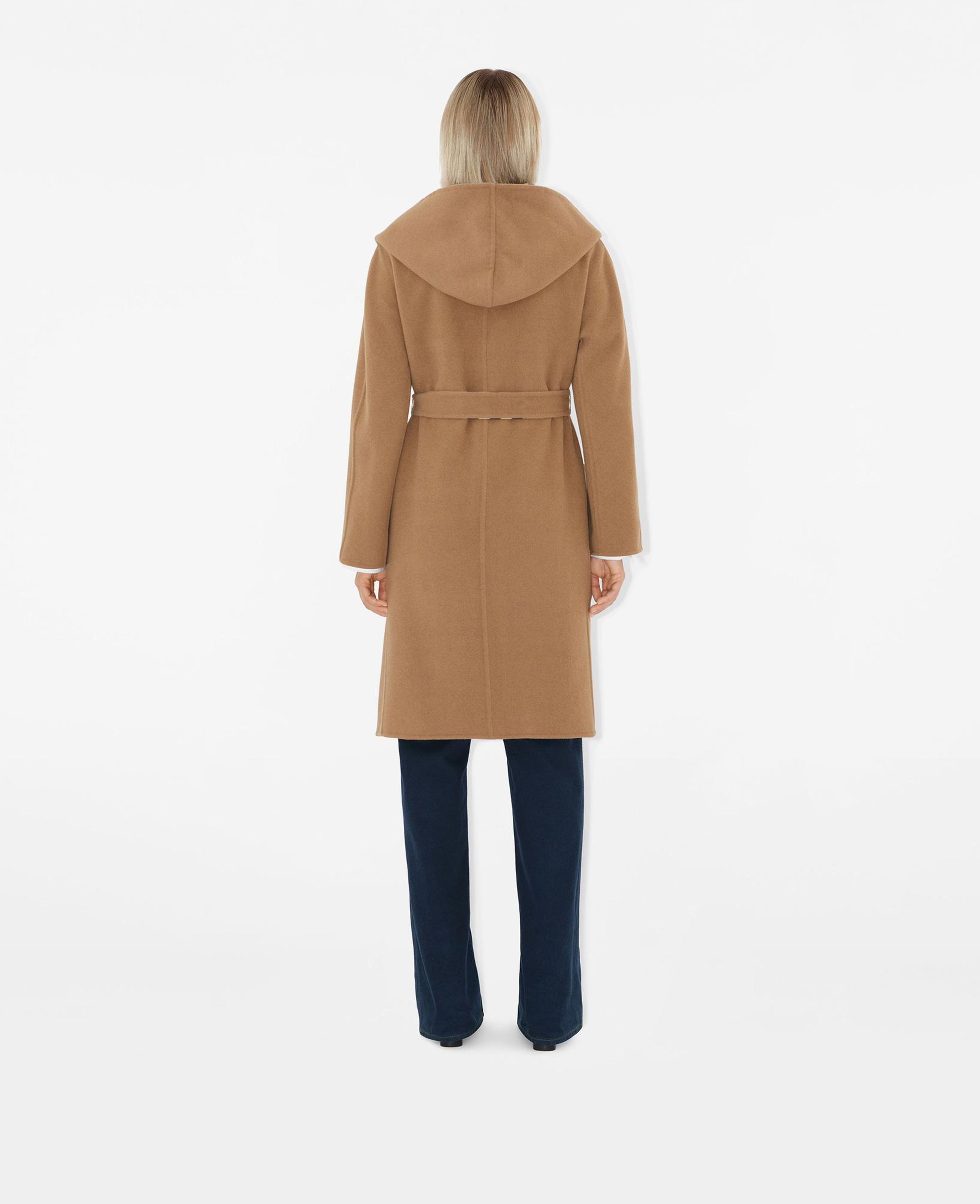 Burberry Yün Wrap Kadın Bej Mont